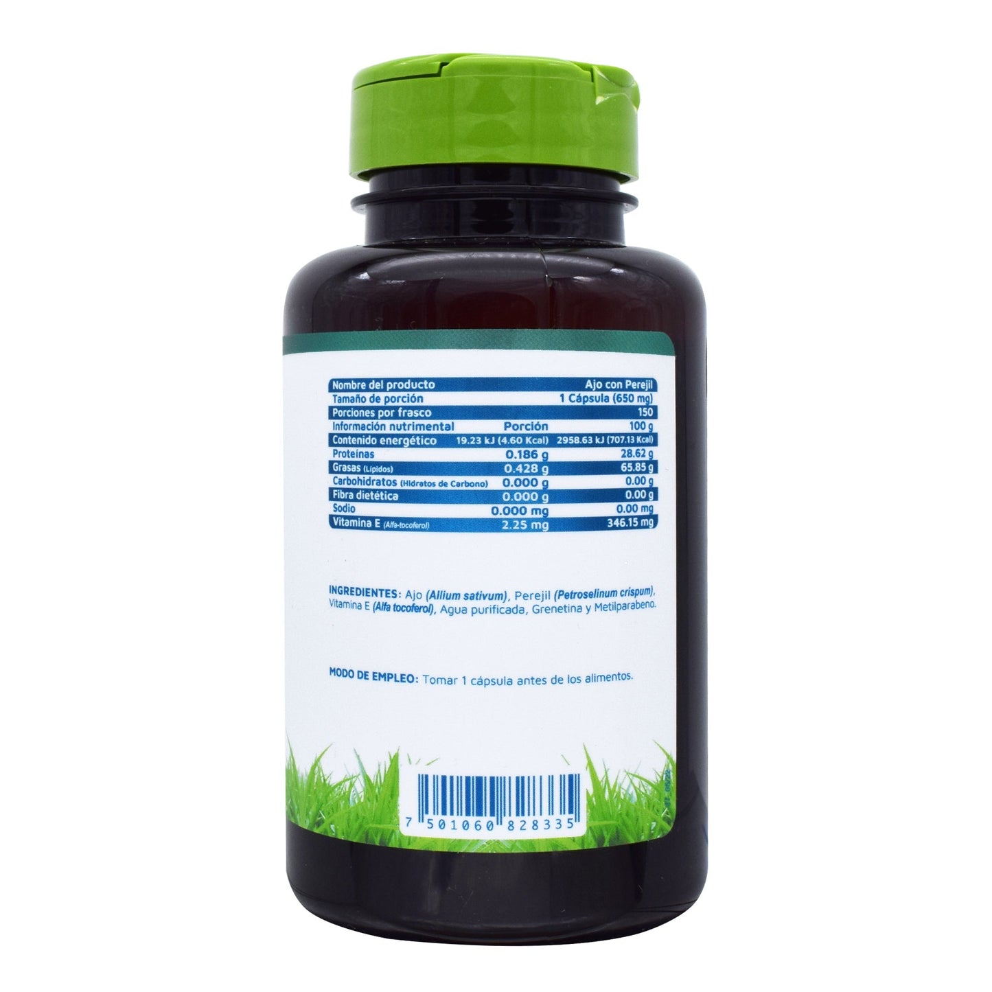 Ajo Con Perejil 150 Cápsulas (VIDANAT/VITAMINAS)