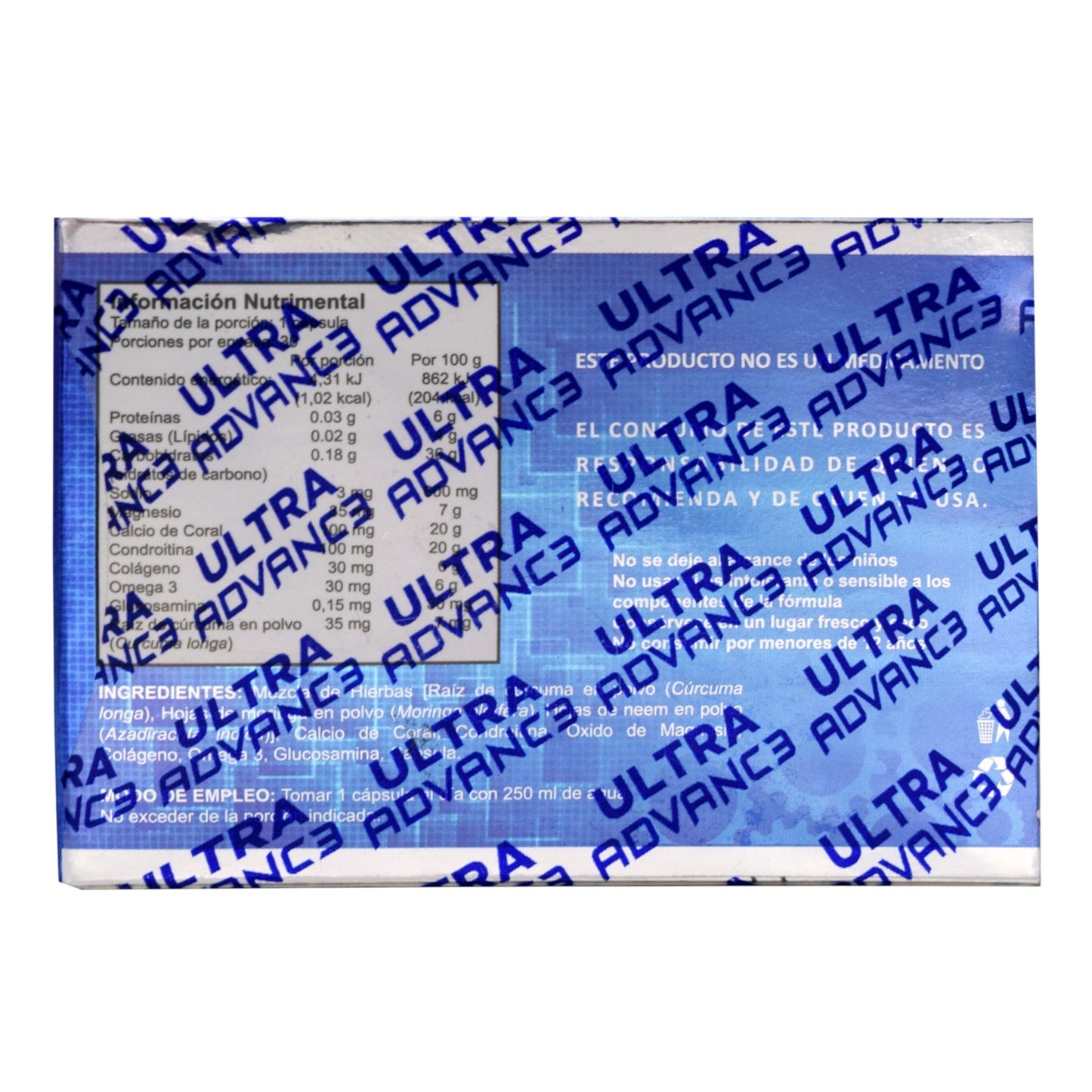 Ultra Advance 3 30 Cápsulas (ULTRA)