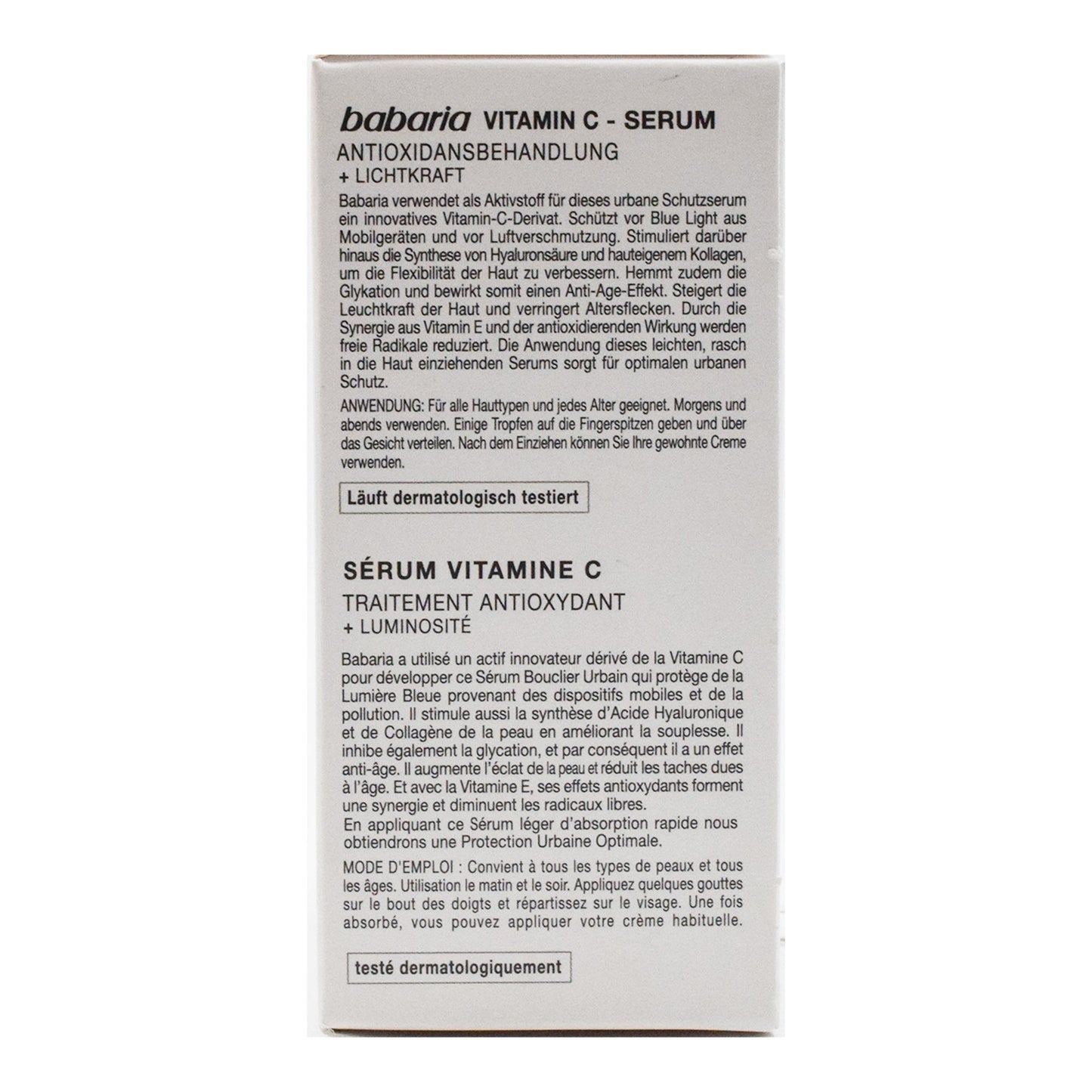 Serum Vitamina C 30 Mililitros (BABARIA)