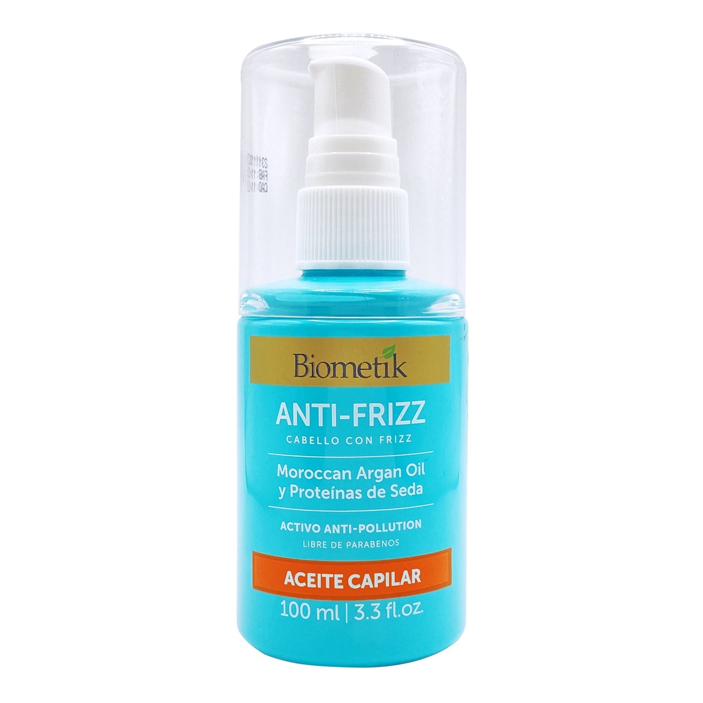 Aceite Capilar Anti Frizz 100 Mililitros (BIOMETIK)