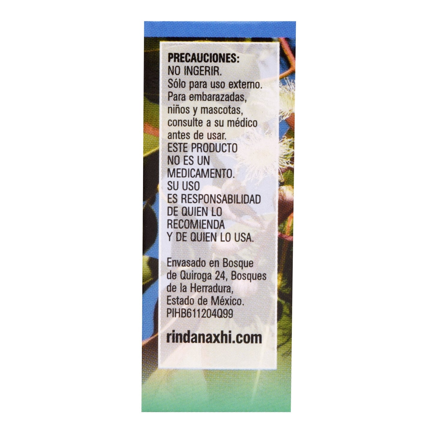 Eucalipto Aceite Esencial 10 Mililitros (RINDA)