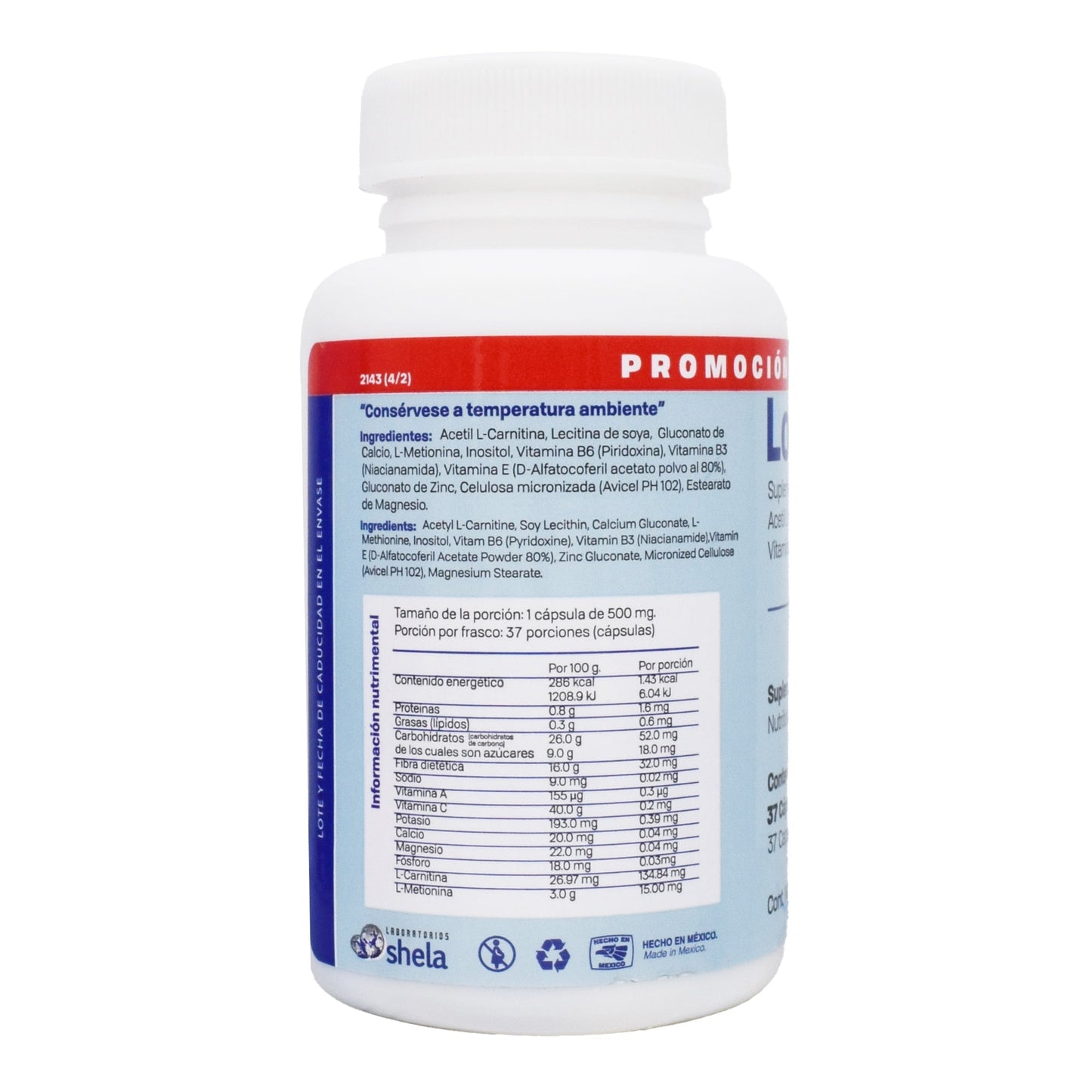 Lomaxx 30 Cápsulas (HCAPS)