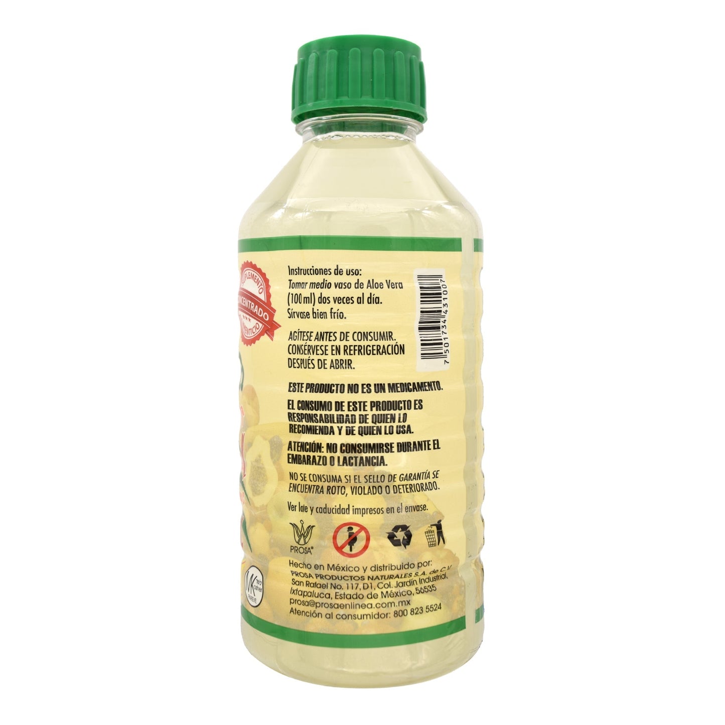 Bebida Aloe Vera Tropical 1 L (PROSA)