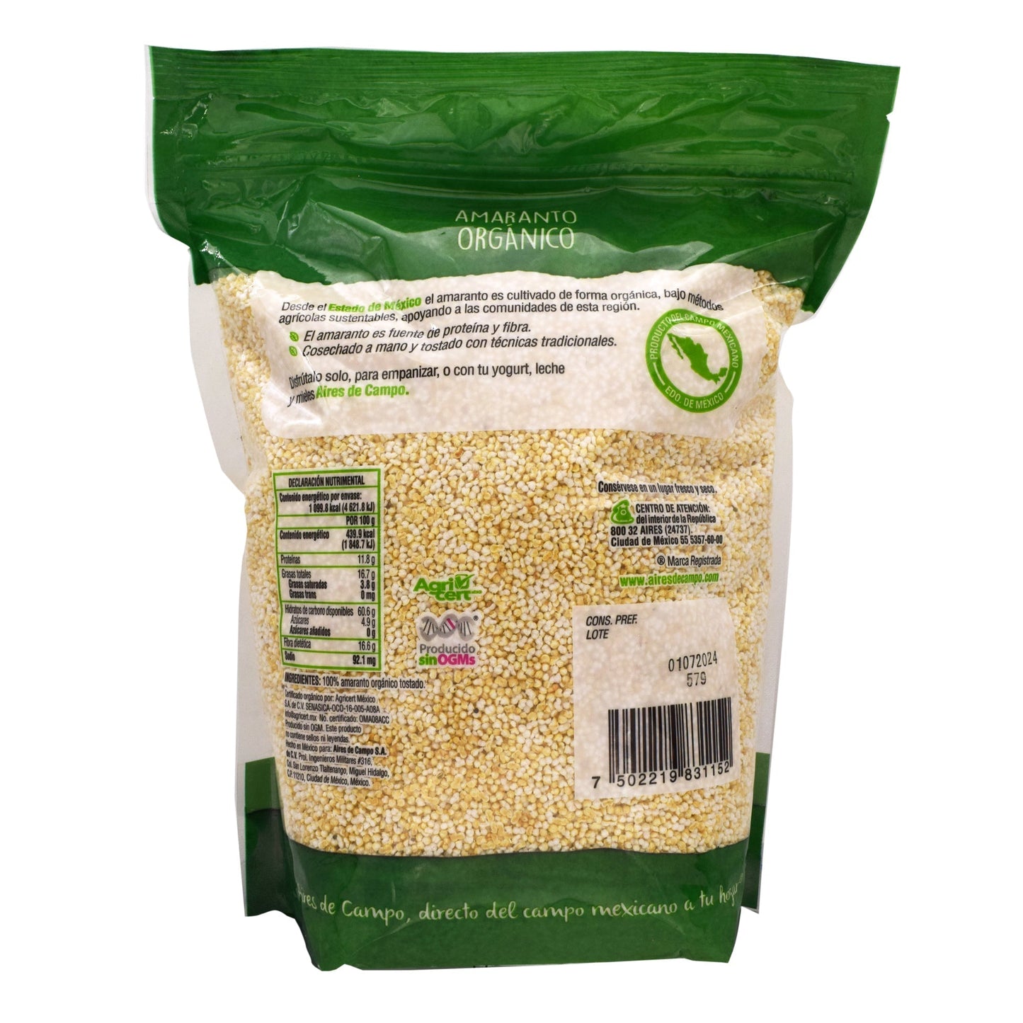 Amaranto 250 G (AIRES DE CAMPO)