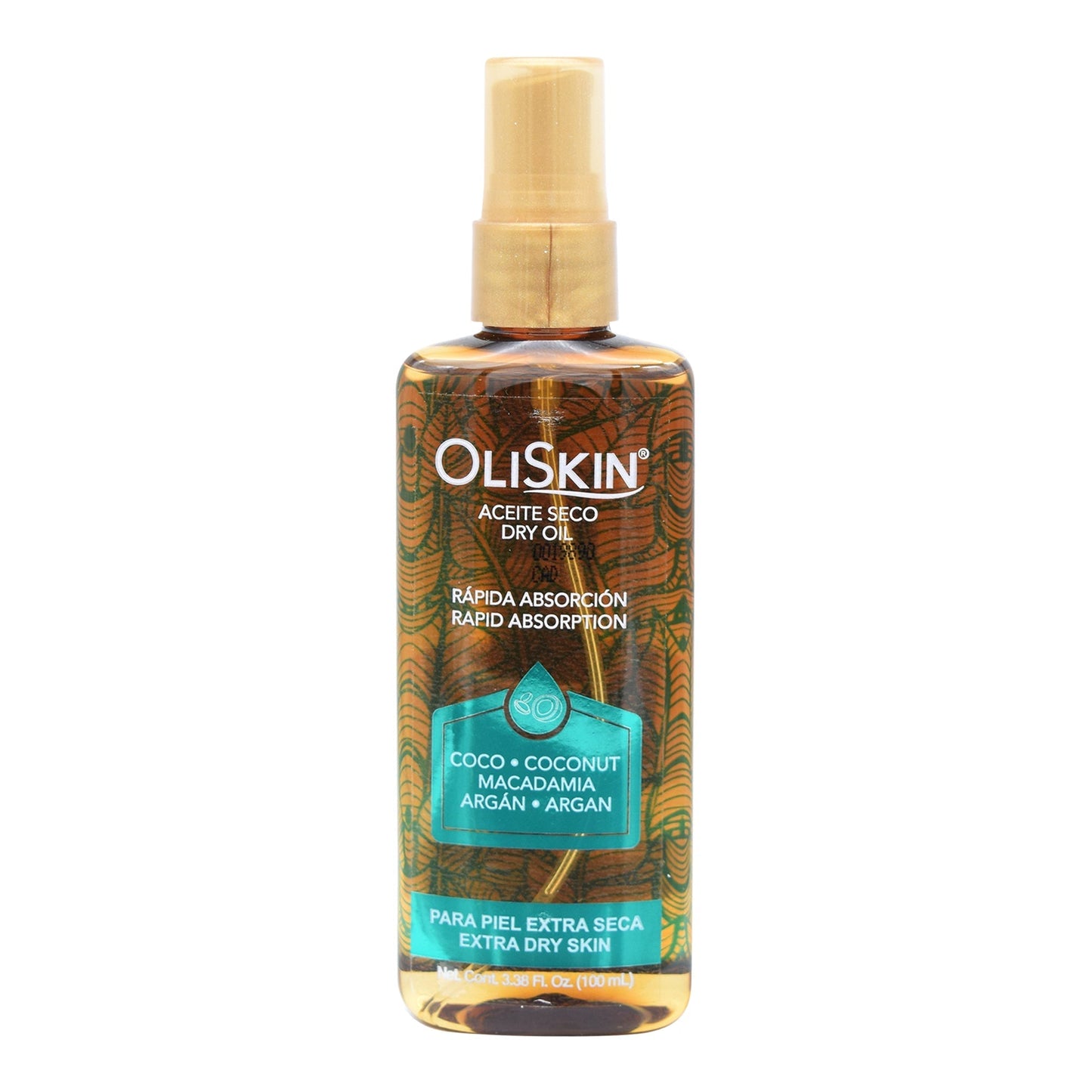 Aceite De Coco Macadamia Y Argan 100 Mililitros (OLISKIN)