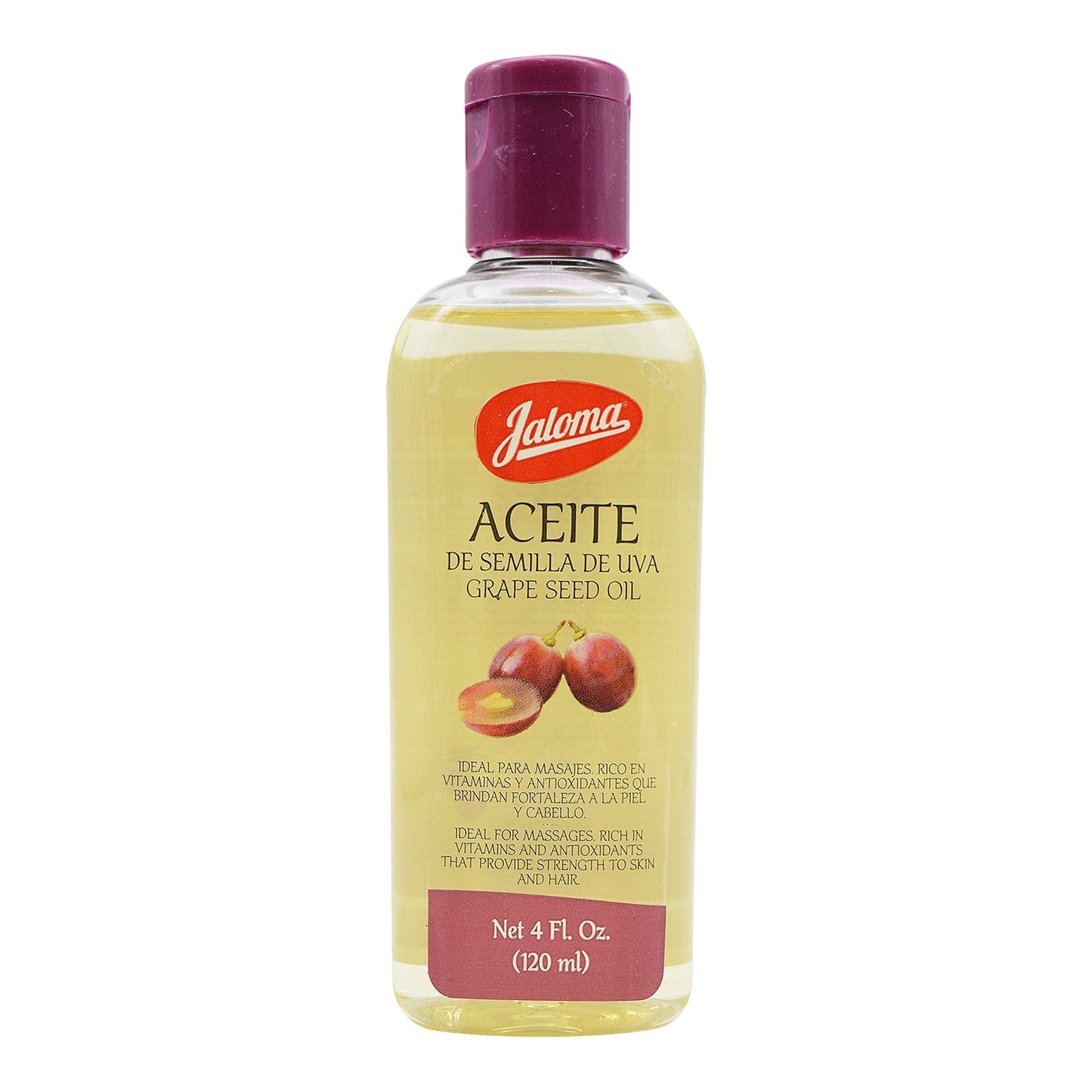 Aceite De Semilla De Uva 120 Mililitros (JALOMA)