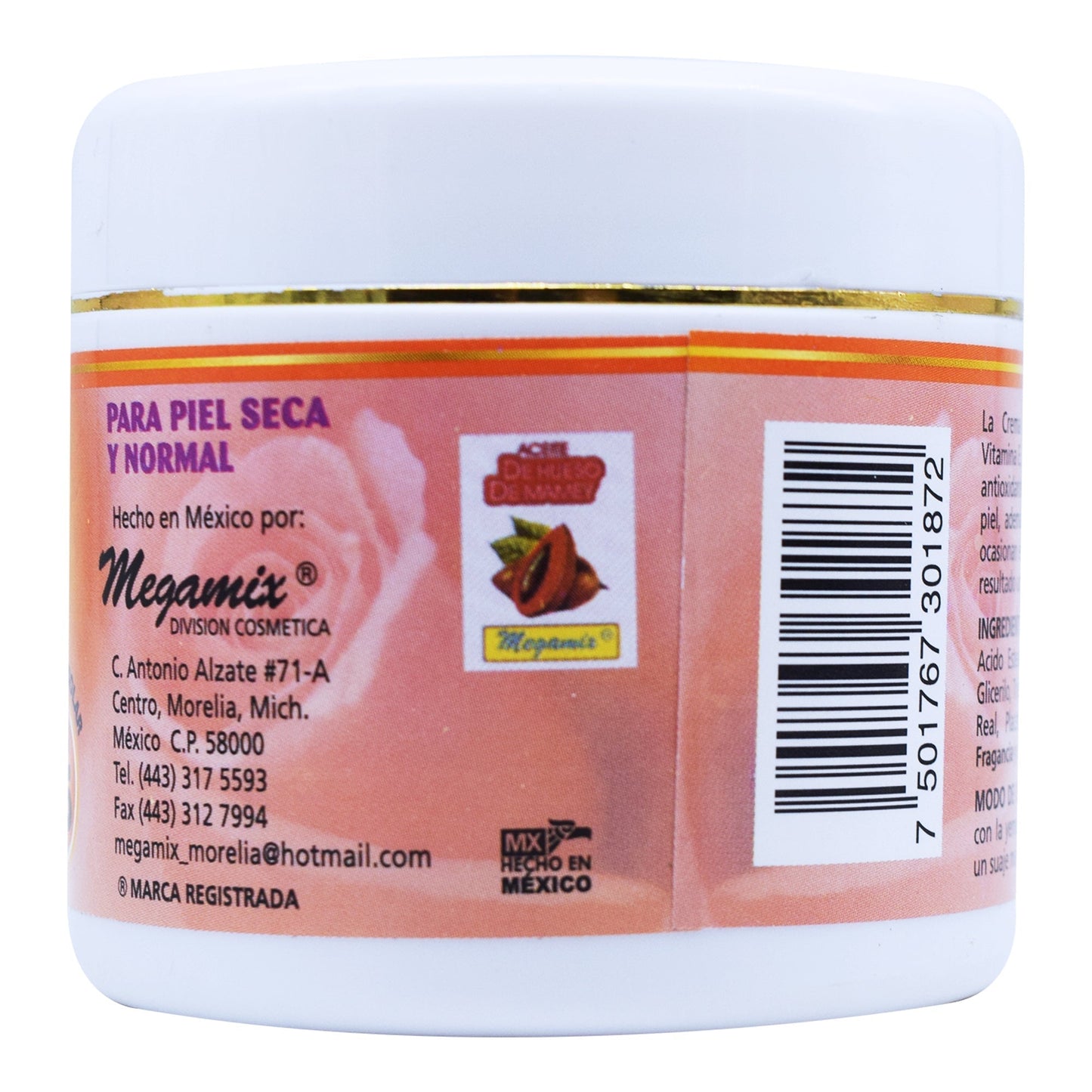 Crema Piel Seca Y Normal Fps 45 120 G (MEGAMIX)