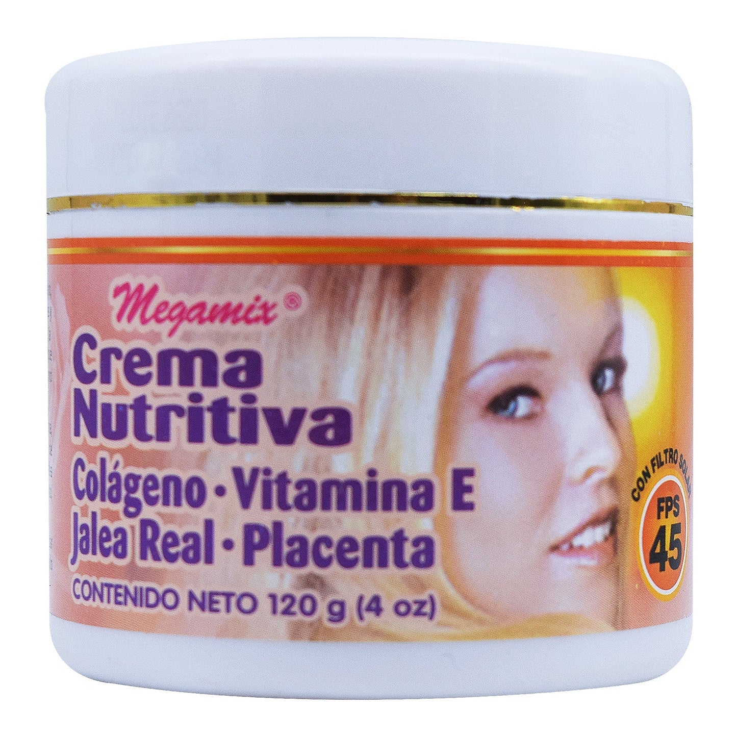 Crema Piel Seca Y Normal Fps 45 120 G (MEGAMIX)