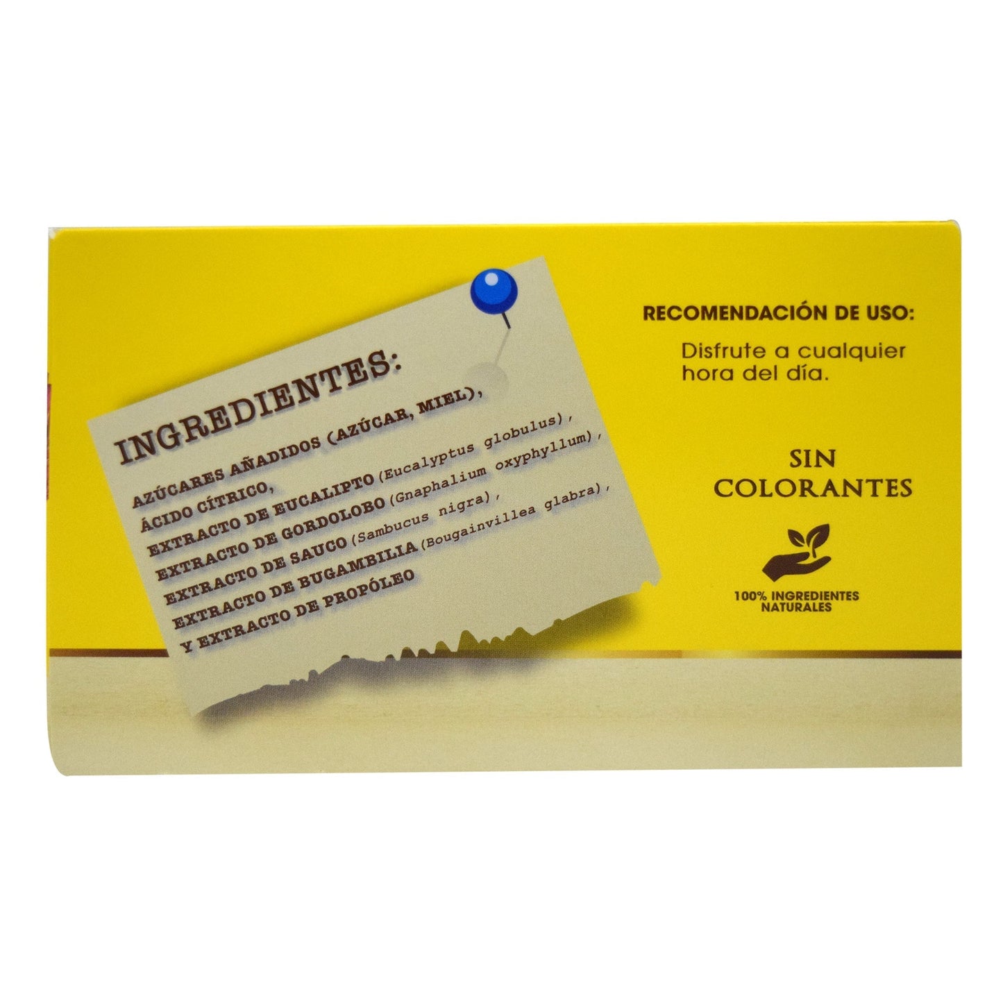 Caramelo Abango Con Miel 29.6 G (Paquete 12) (THERBAL)