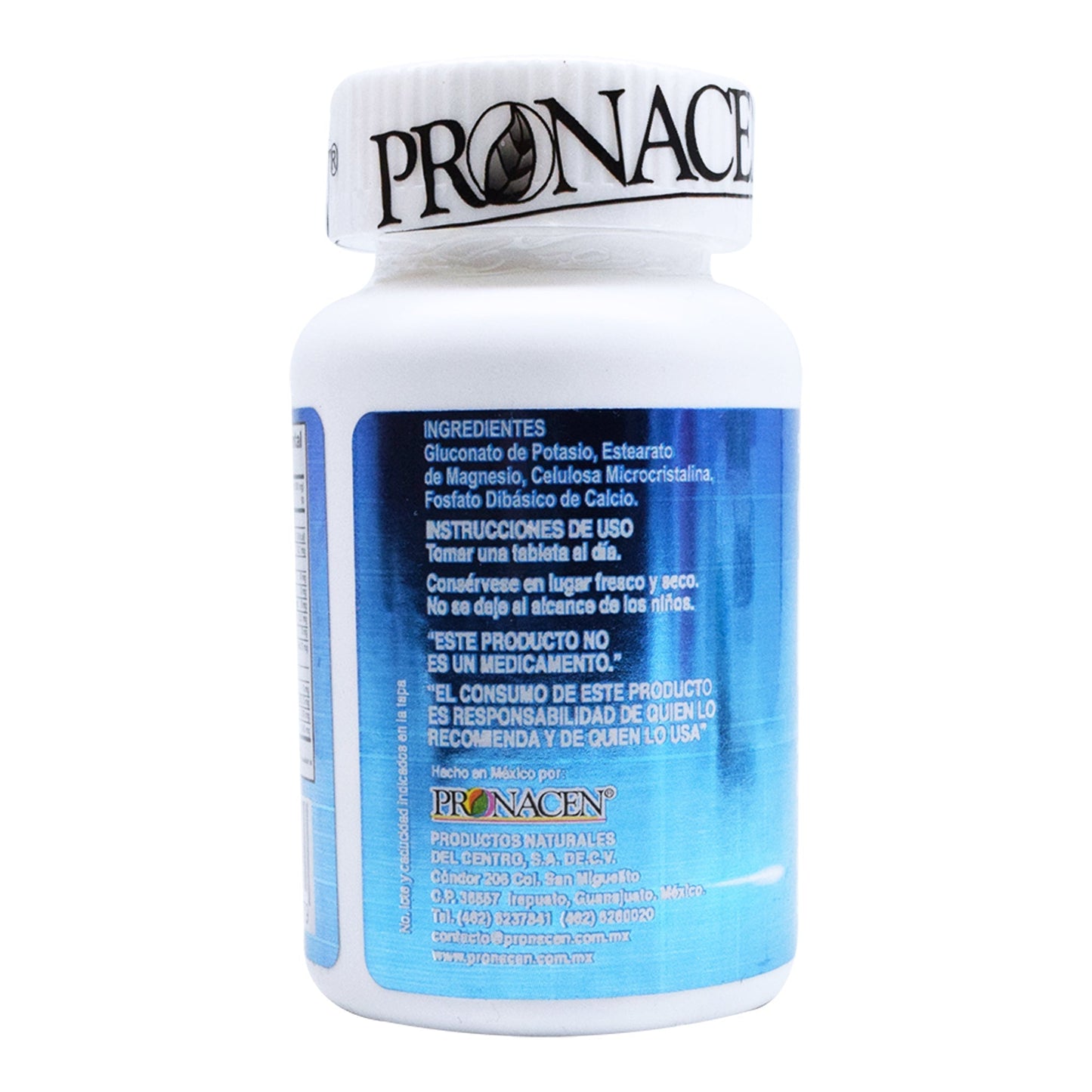 Gluconato De Potasio 90 Tabletas (PRONACEN)