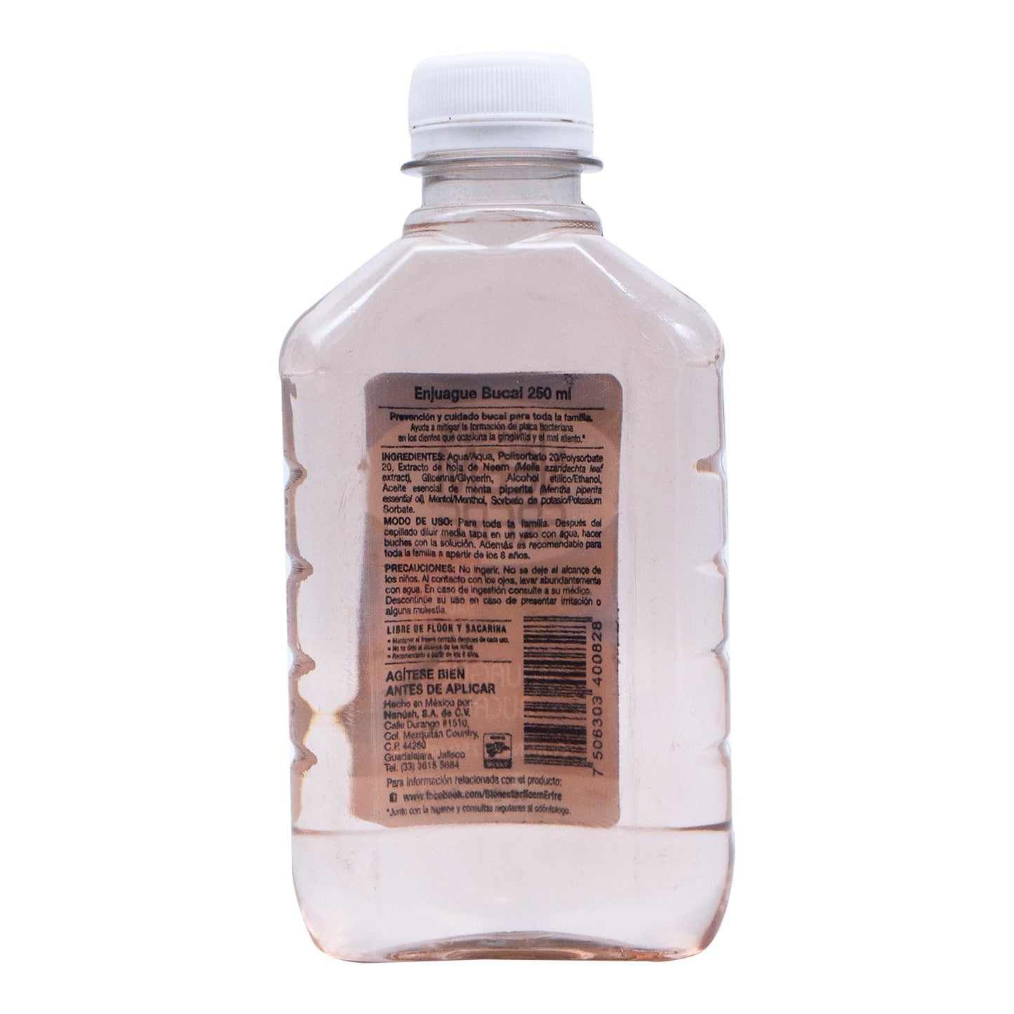 Enjuague Bucal Neem 250 Mililitros (NEEM ERFRE)