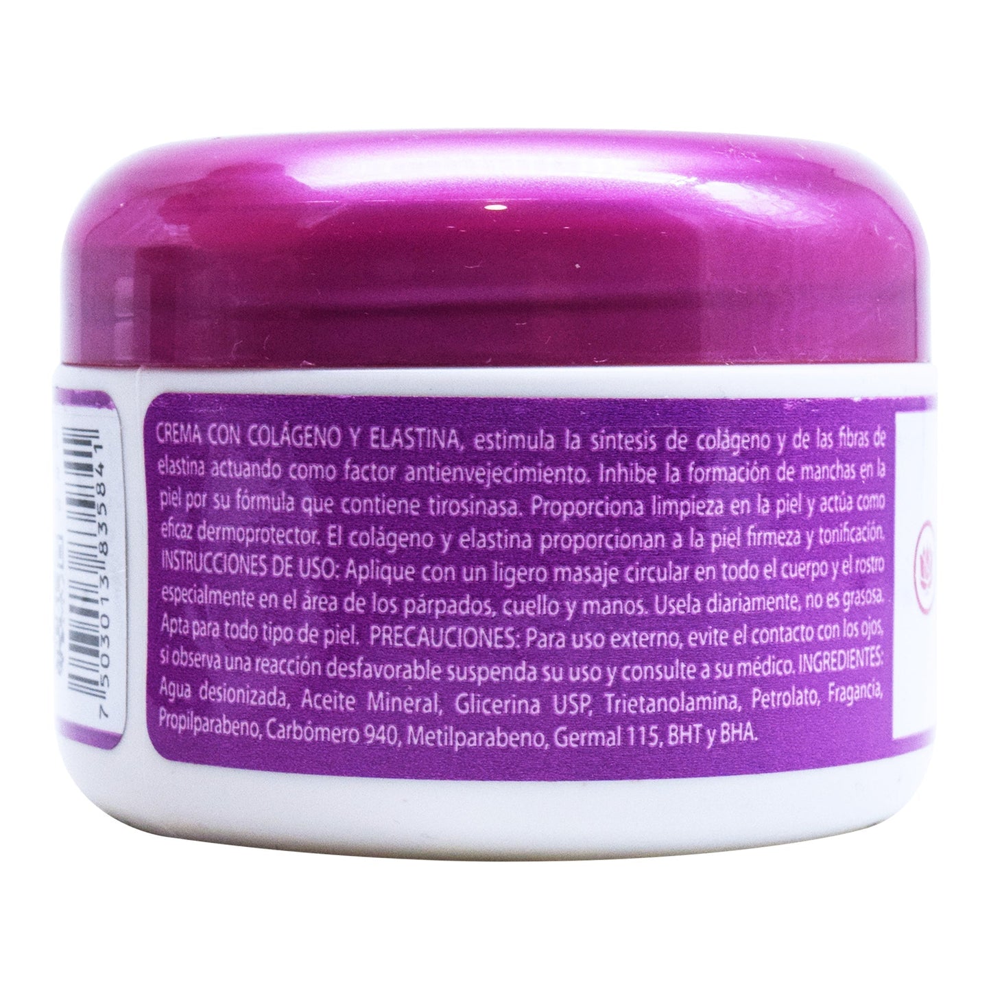 Crema De Colageno Y Elastina 120 G (ARABIAN)