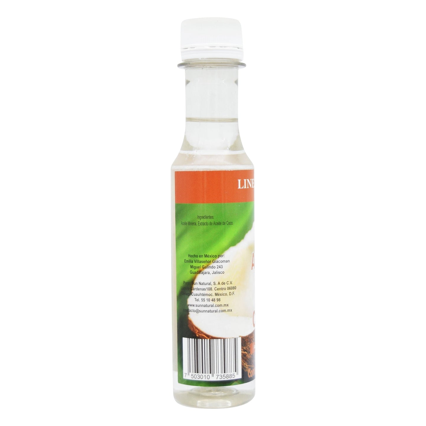 Aceite De Coco 150 Mililitros (SUN NATURAL)
