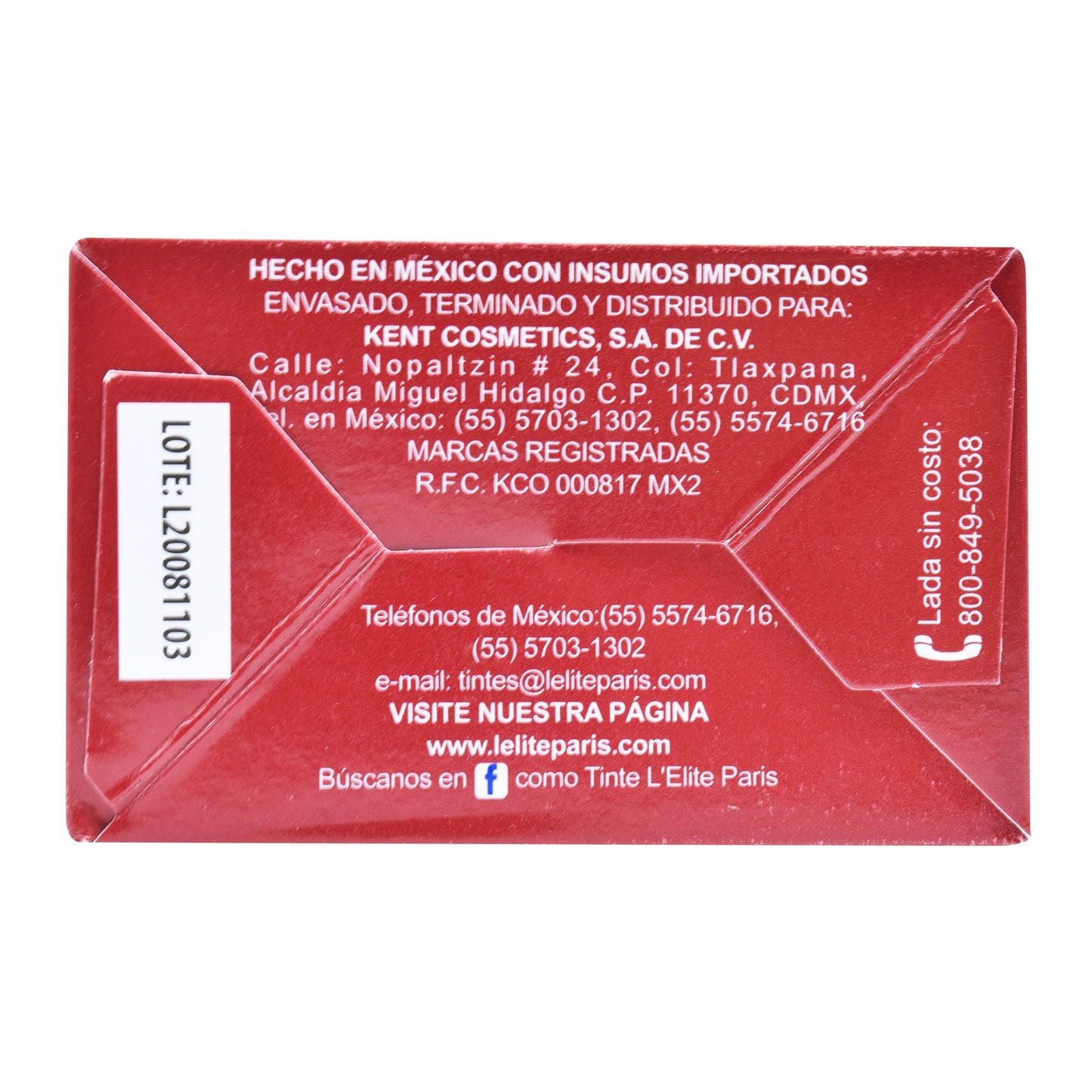 Tinte Rubio Cenizo Obscuro 10 G (LELITE)