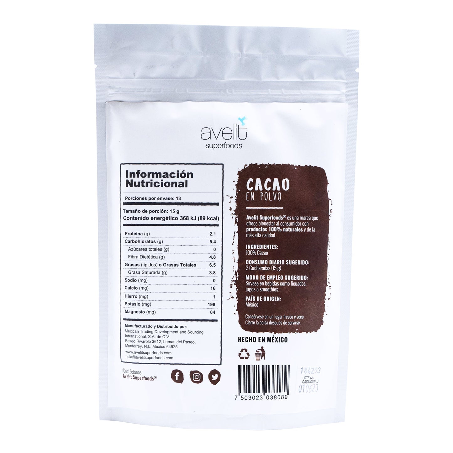 Cacao 200 G (AVELIT)