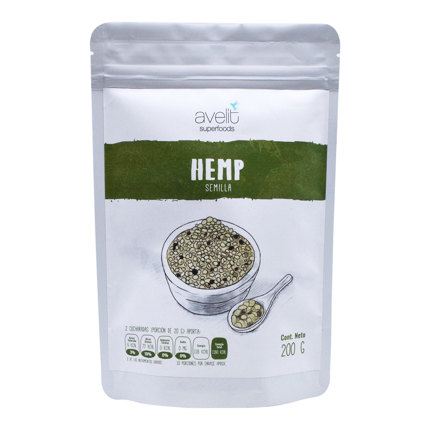 Semilla De Hemp 200 G (AVELIT)
