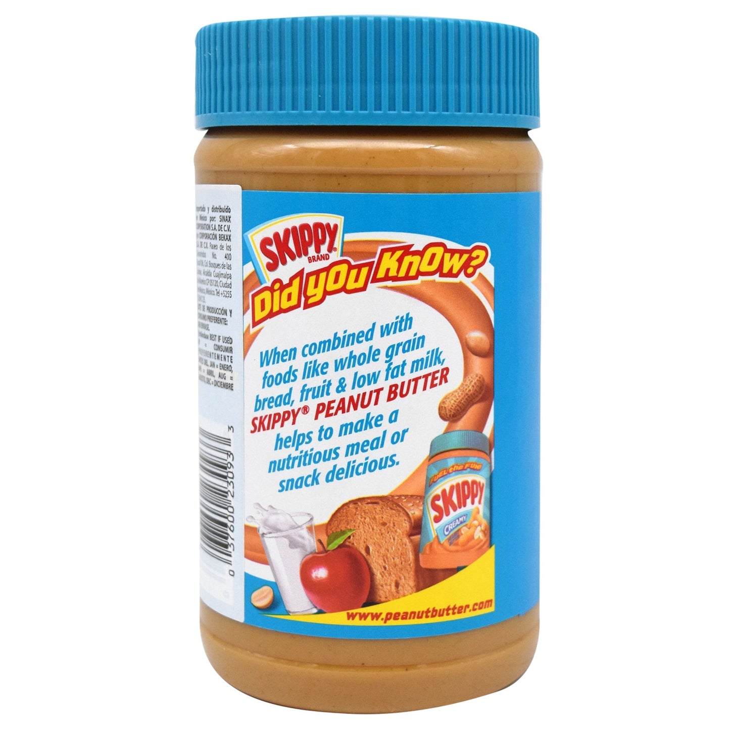 Crema De Cacahuate Cremosa 462 G (SKIPPY)