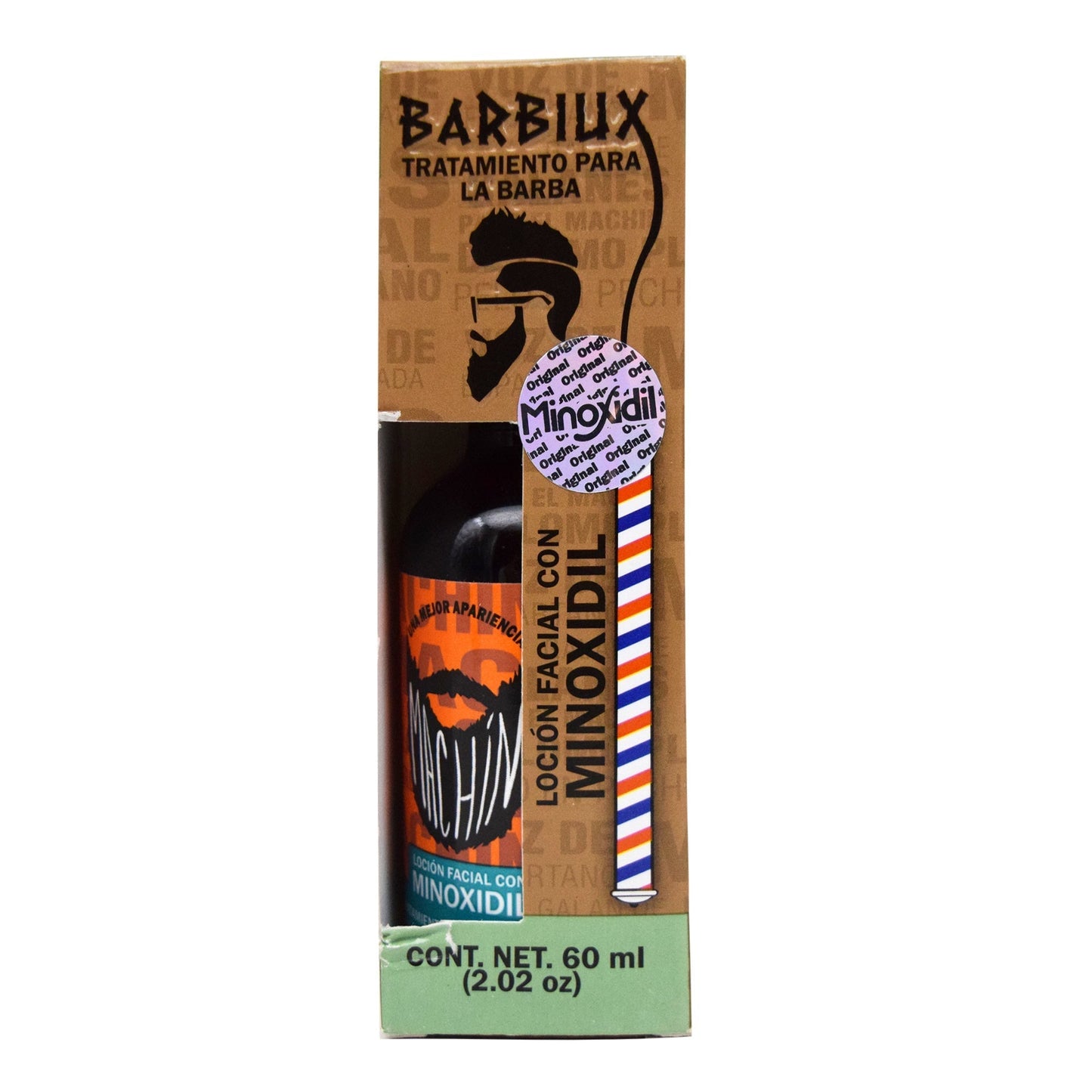 Loción Facial Con Minoxidil 60 Mililitros (BARBIUX)