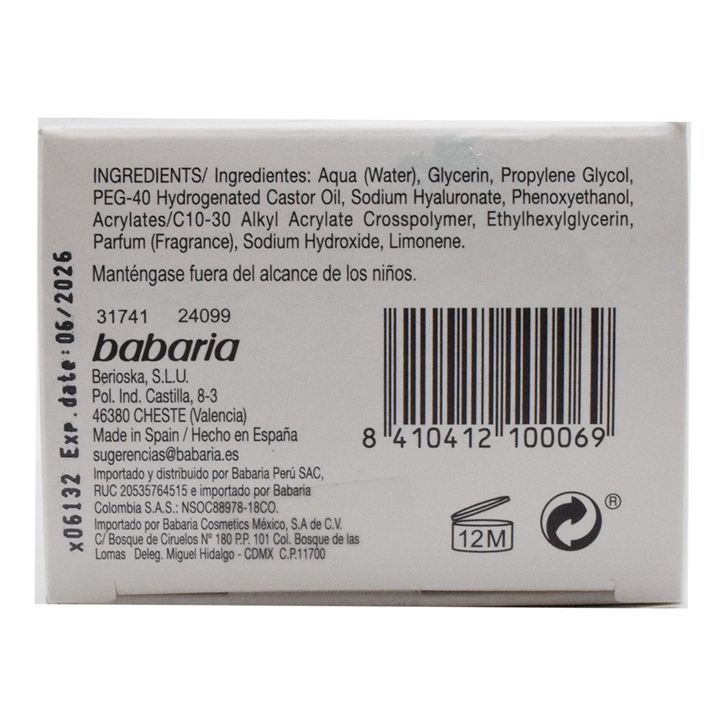 Serum Acido Hialuronico 30 Mililitros (MIDAI)