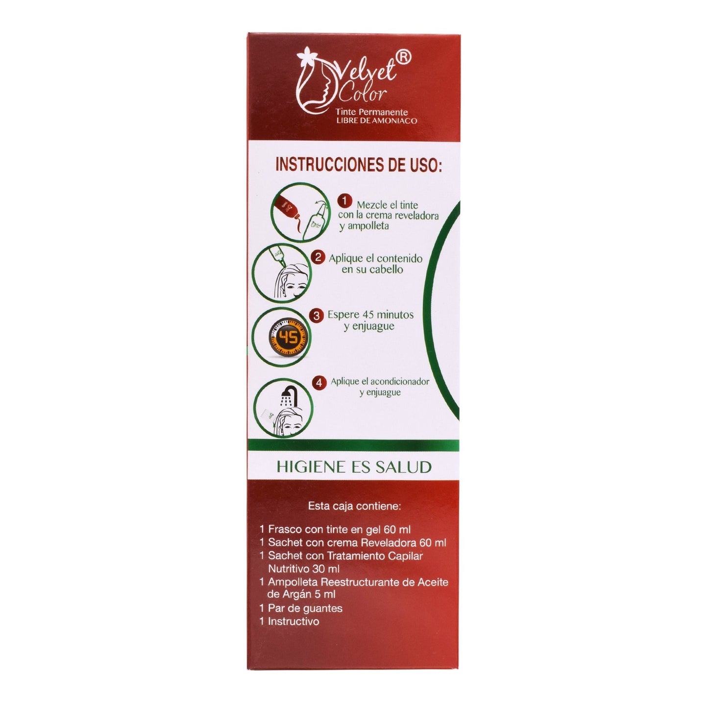 Tinte Chocolate 150 Mililitros (NATURAL COLOUR)