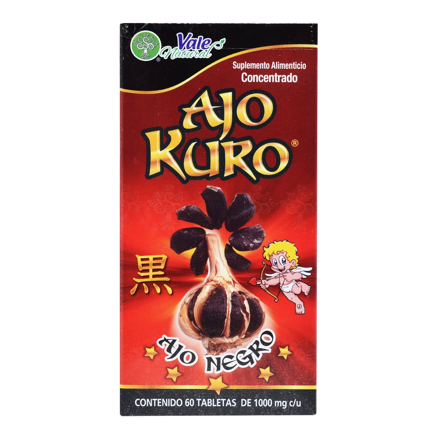 Ajo Negro 60 Cápsulas (VALE NATURAL)