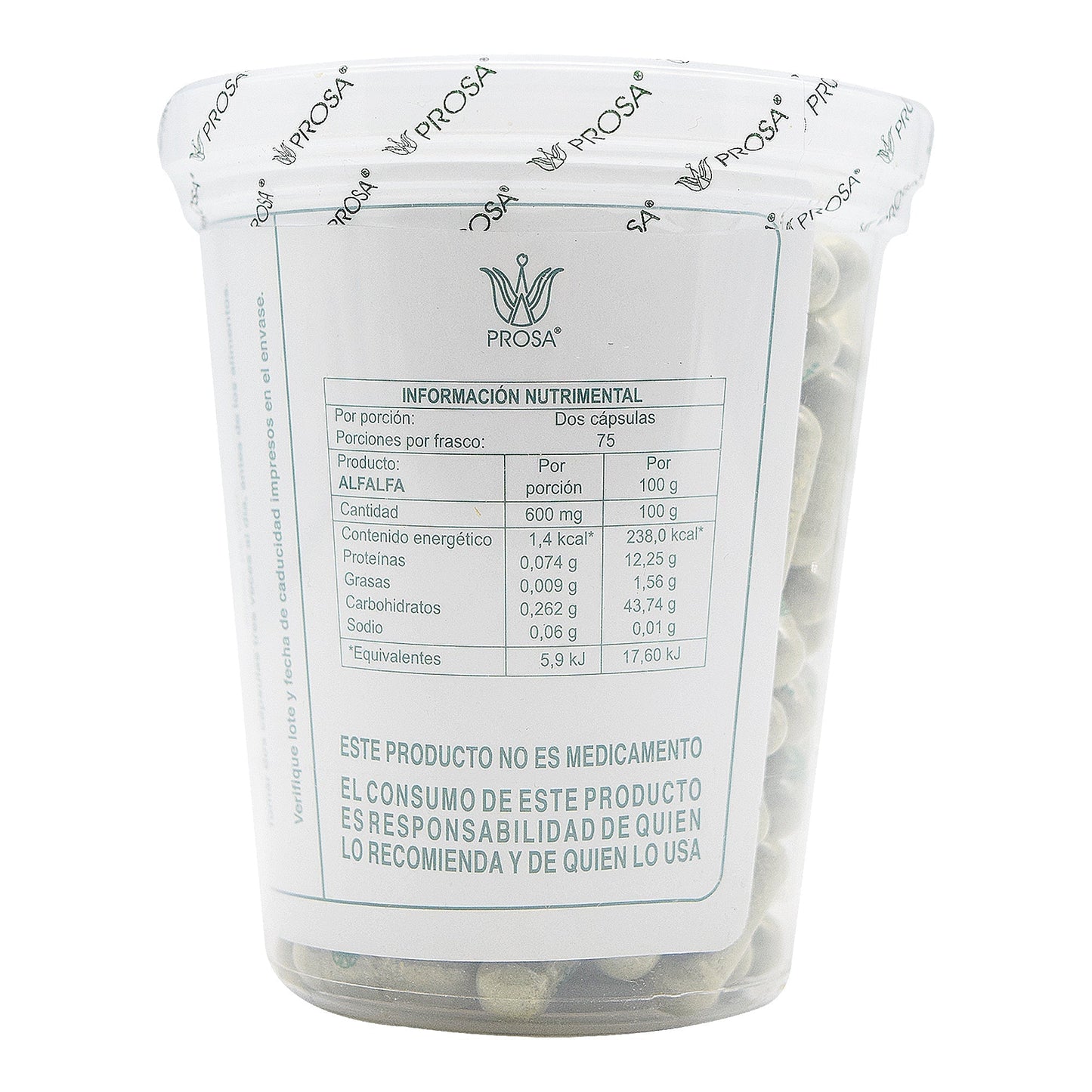 Alfalfa 150 Cápsulas (PROSA)