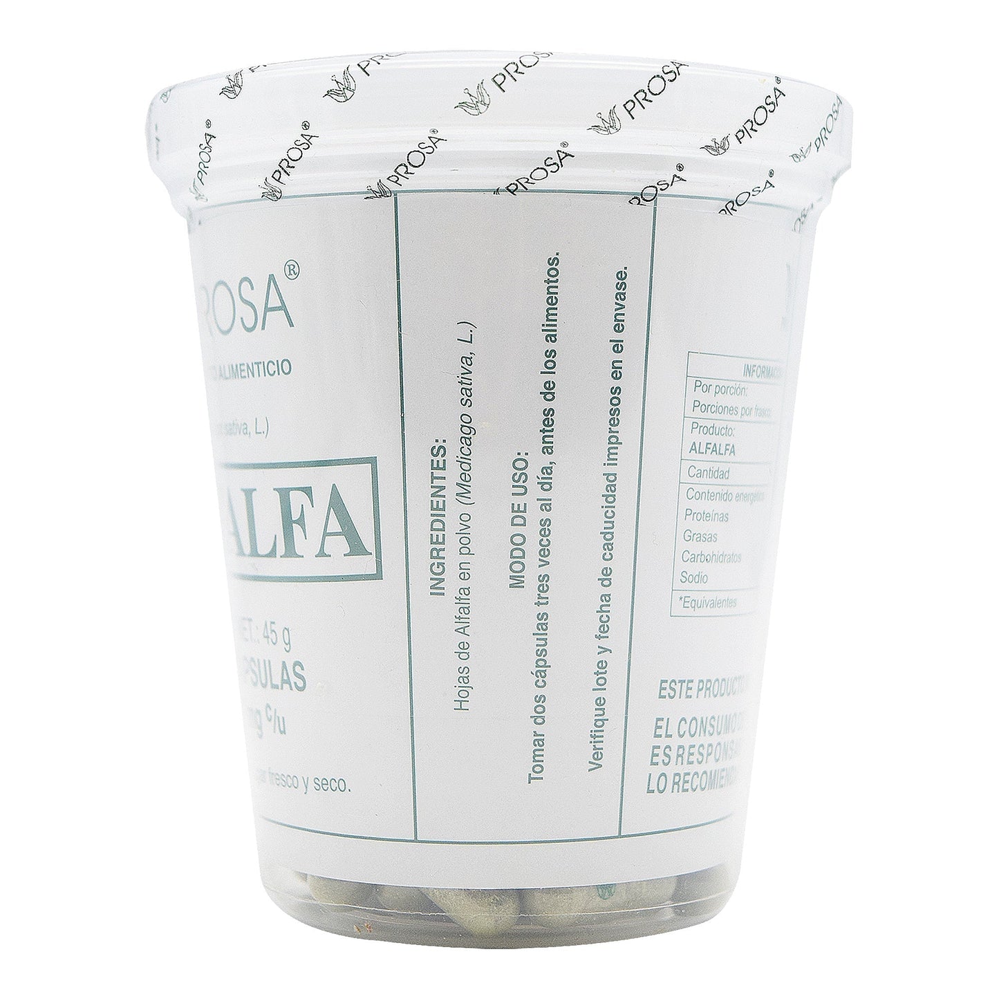 Alfalfa 150 Cápsulas (PROSA)