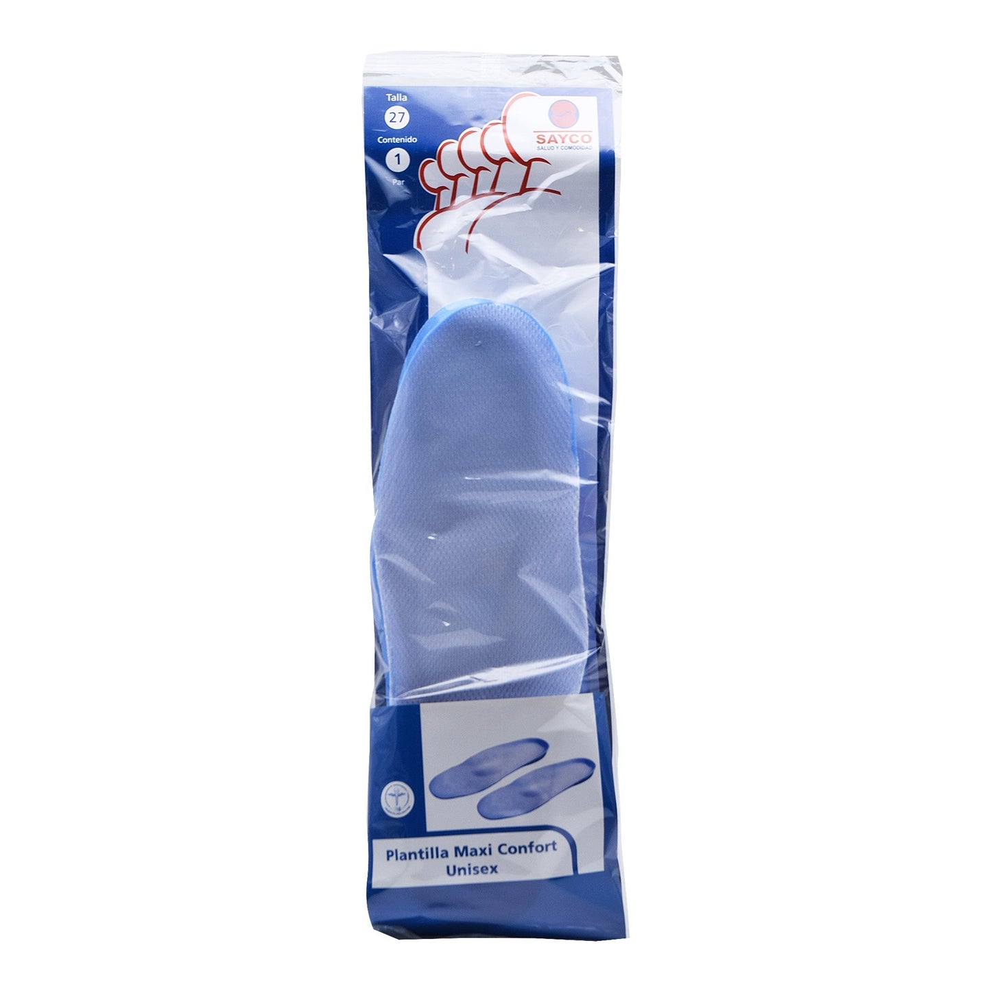 Plantilla Maxiconfort Unisex N27 (SAYCO)