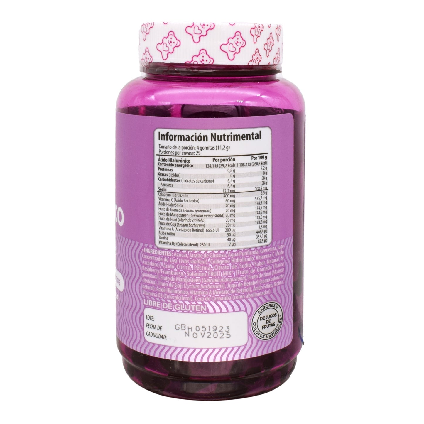 Acido Hialuronico 100 Gomitas 280 G (BELABEAR)