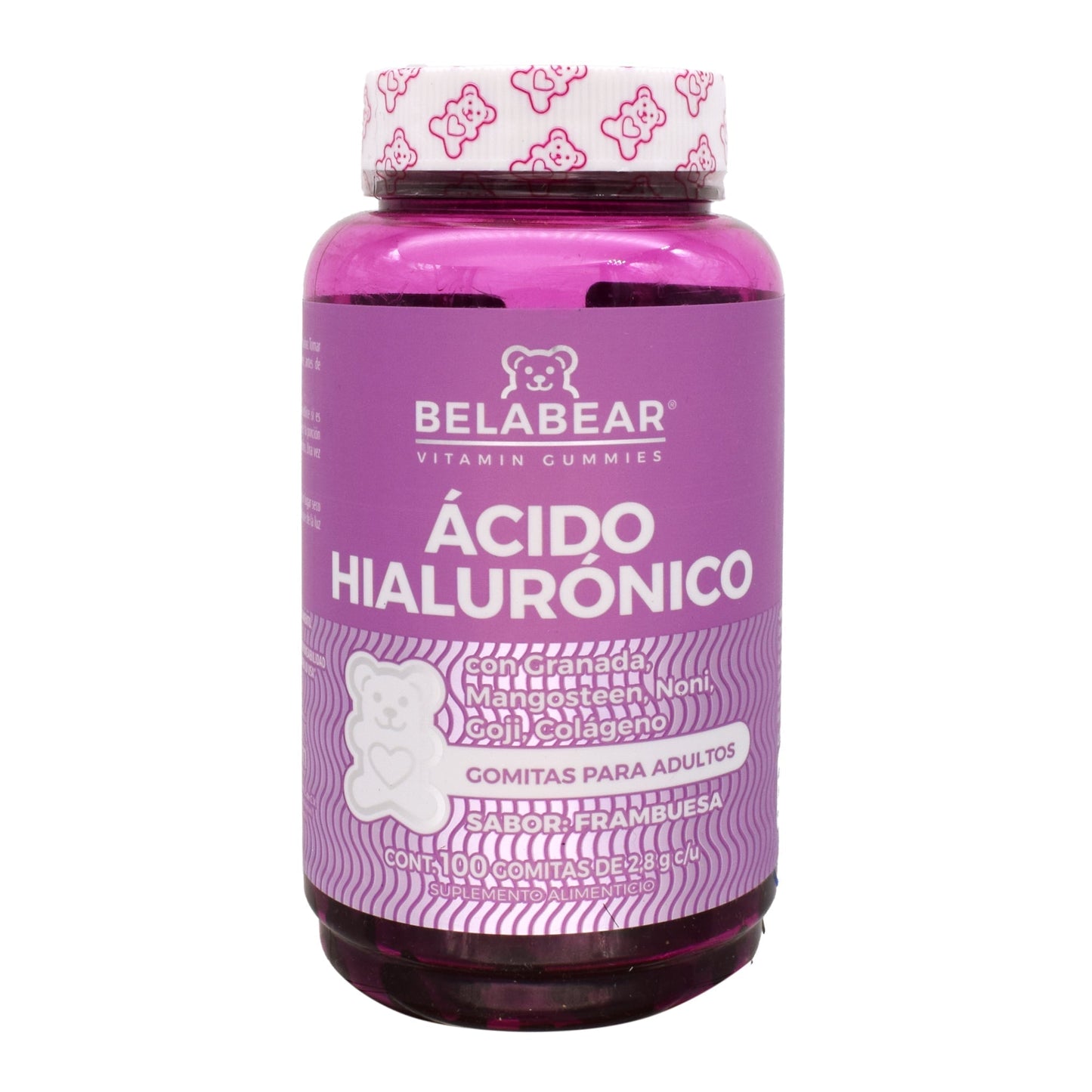 Acido Hialuronico 100 Gomitas 280 G (BELABEAR)