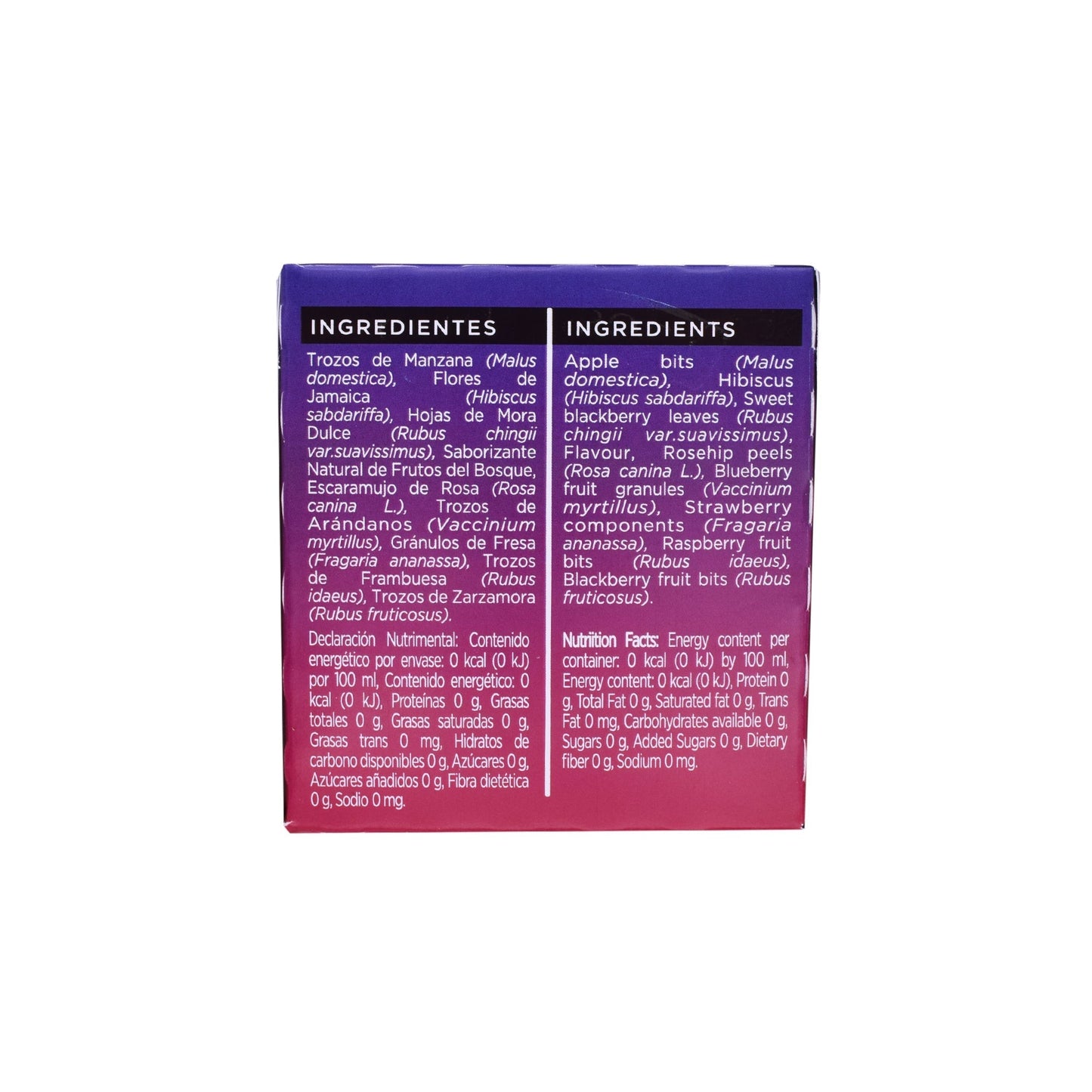 Te Frutos Del Bosque 20 Sob (DAVENPORT)