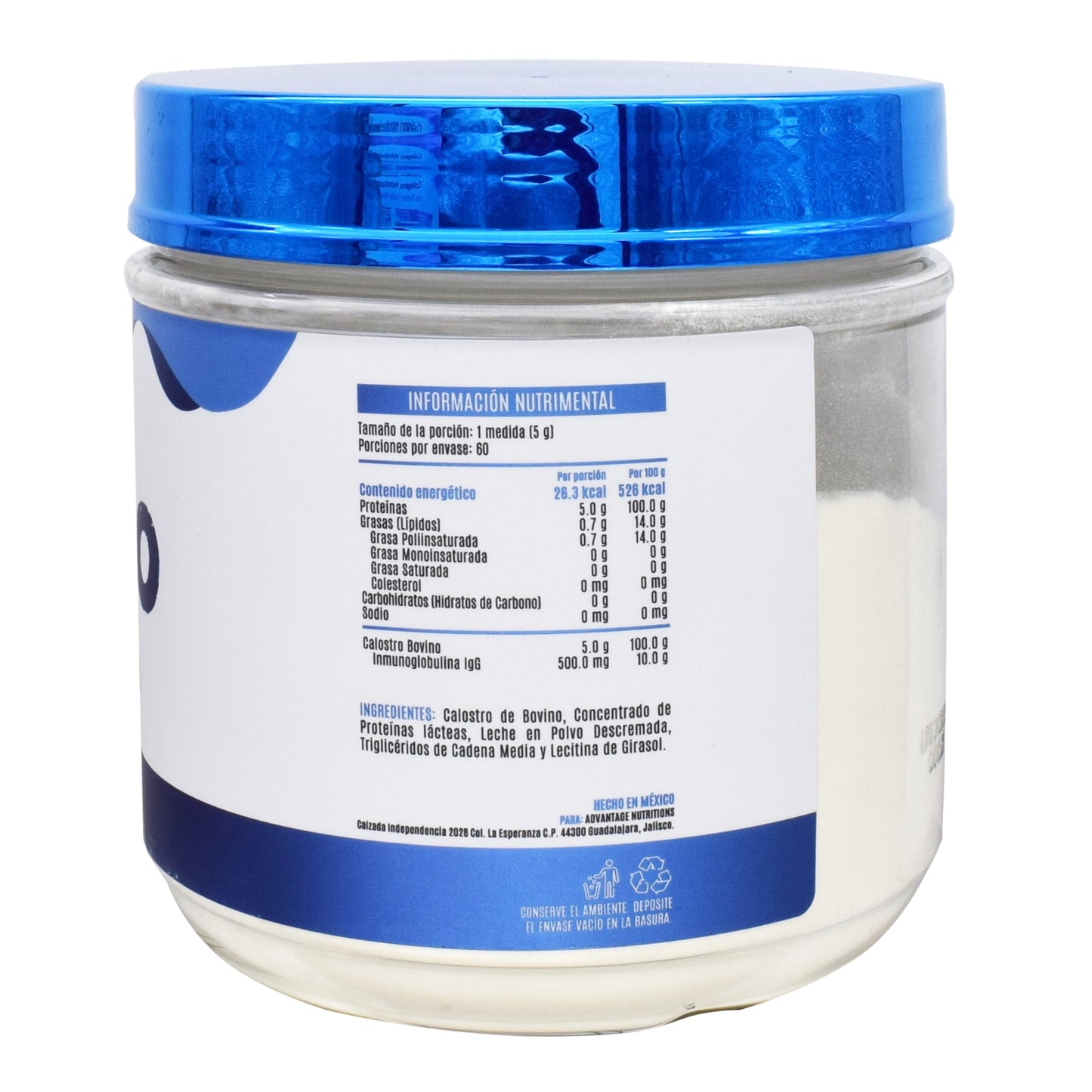 Calostro Bovino 300 G (ADVANCE NUTRITION)