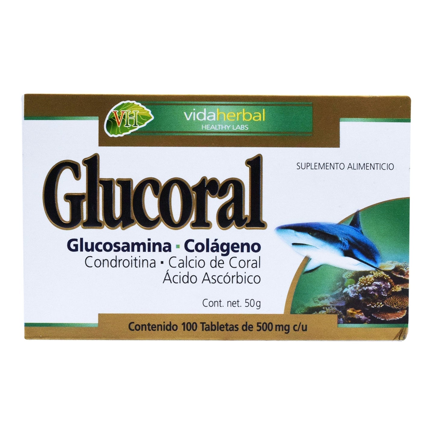 Glucoral 100 Tabletas (VIDA HERBAL)