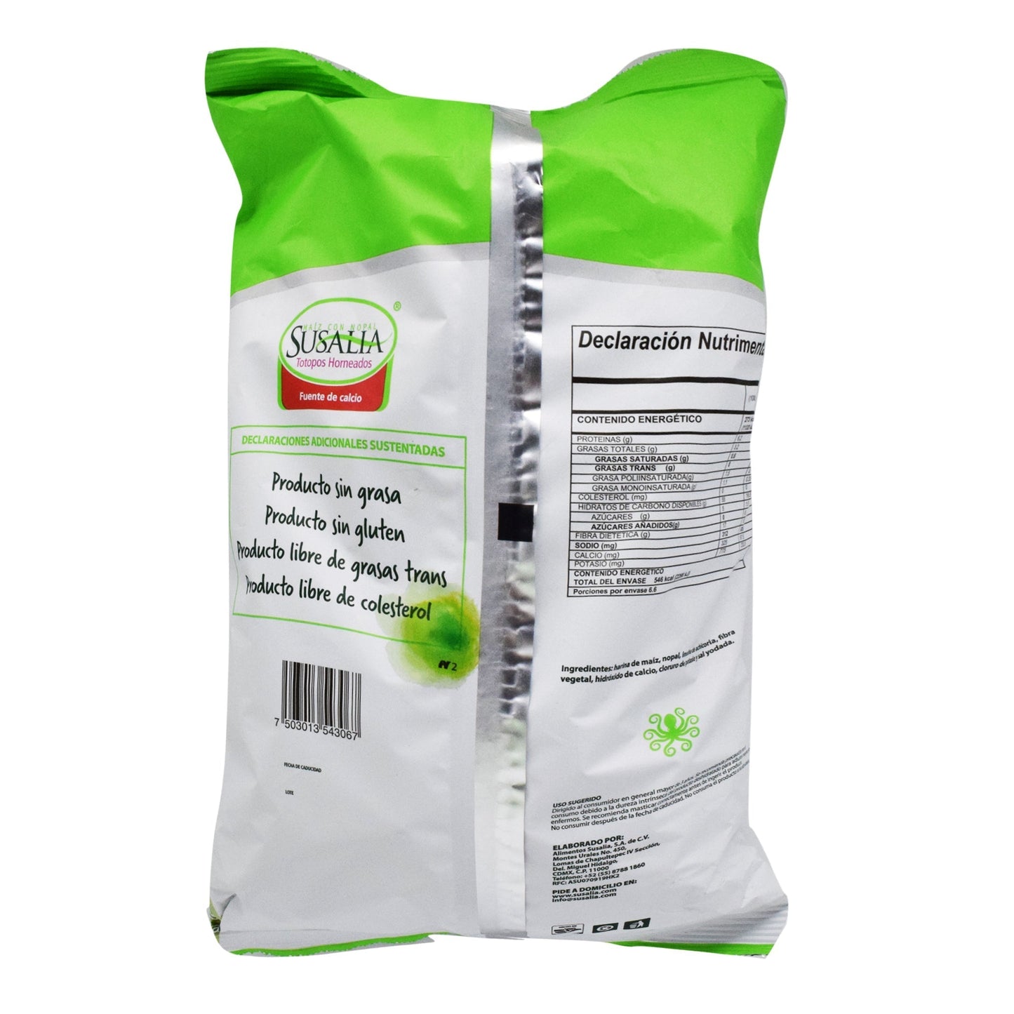 Totopo De Nopal 200 G (SUSALIA)