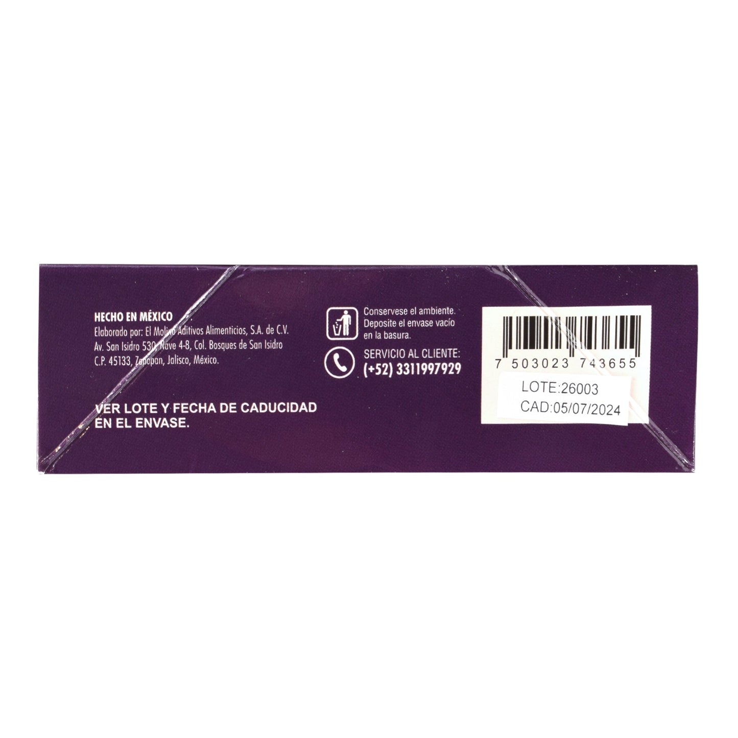 Barra De Proteina Cubierta De Chocolate Oscuro Brownie 65 G (Paquete 6) (FIBO BAR)