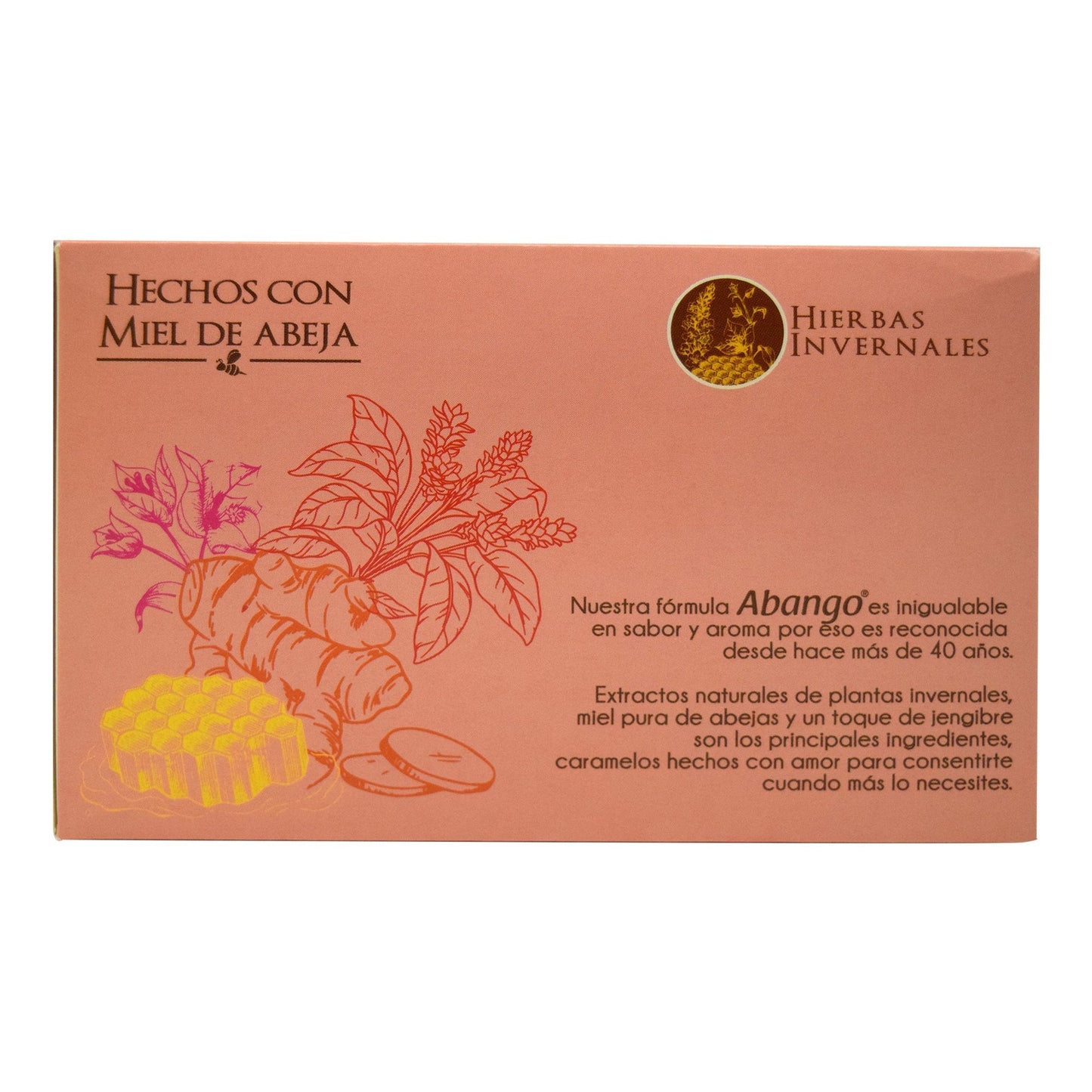 Caramelo Abango Con Jengibre 29.6 G (Paquete 12) (THERBAL)