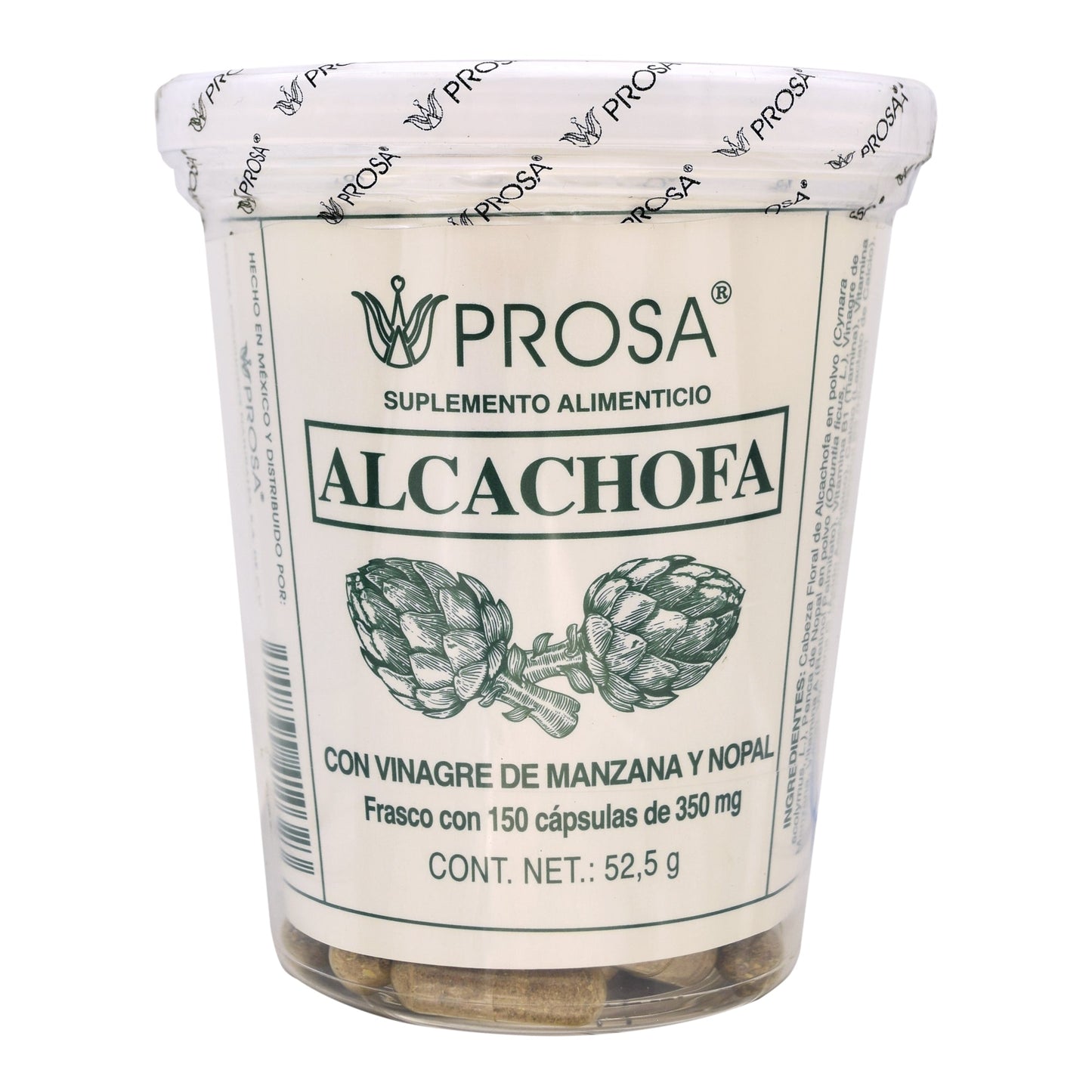 Alcachofa 150 Cápsulas (PROSA)