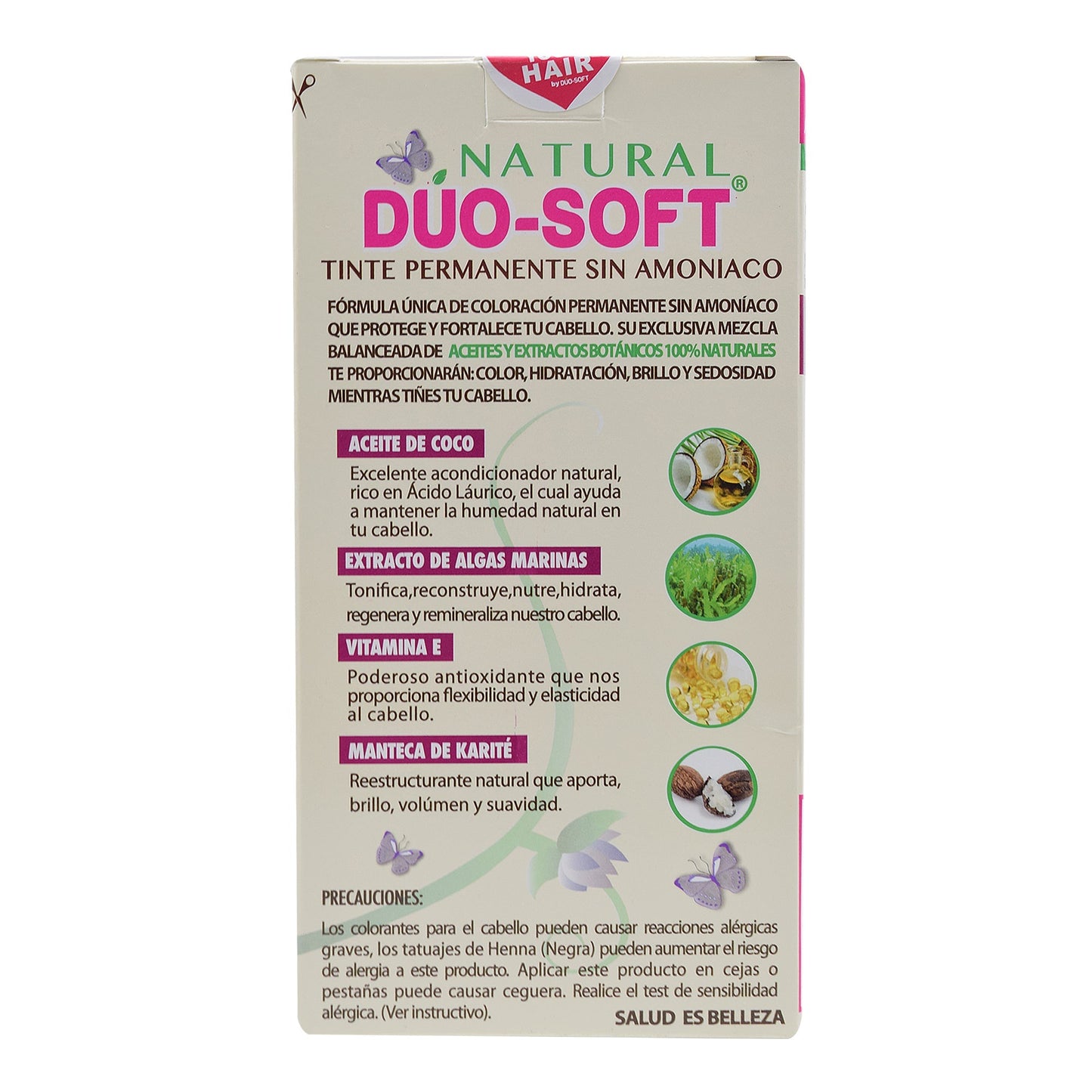Tinte Negro Natural 60 G (NATURAL DUO-SOFT)