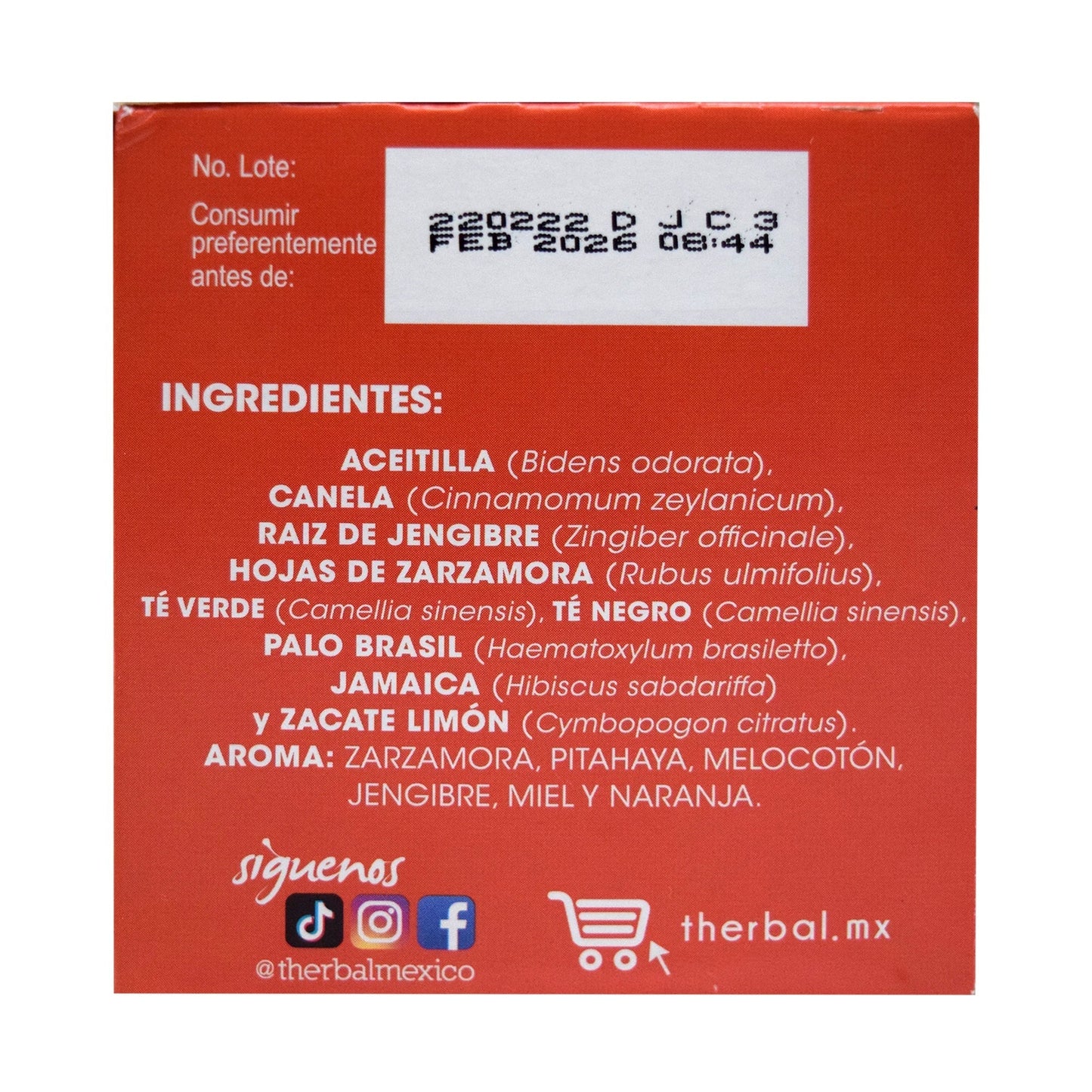 Te De Jengibre Sabores 25 Sob (THERBAL)