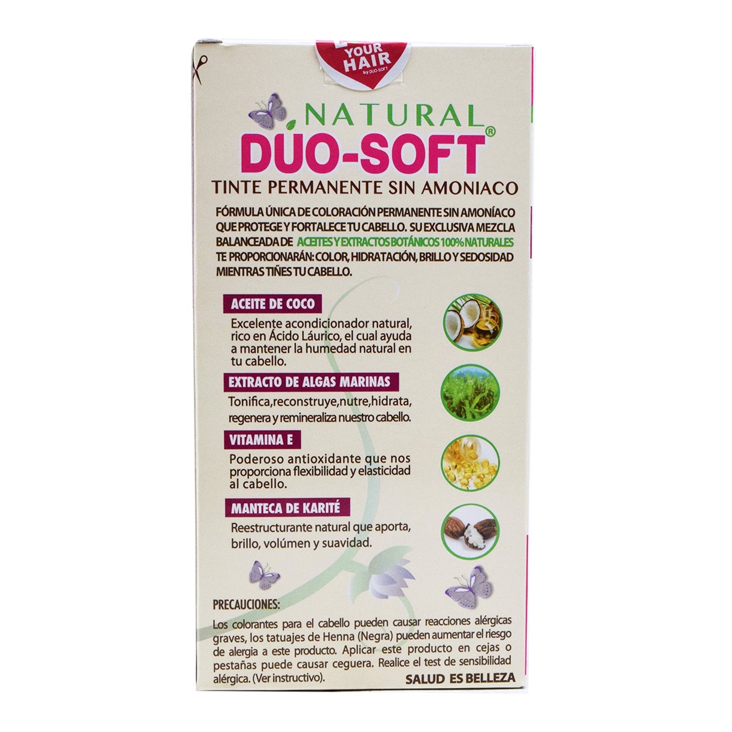 Tinte Rubio Oscuro 60 G (NATURAL DUO-SOFT)