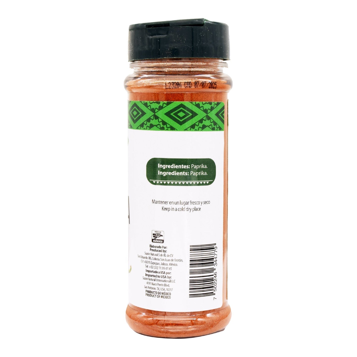 Paprika 50 G (SAZON NATURAL)