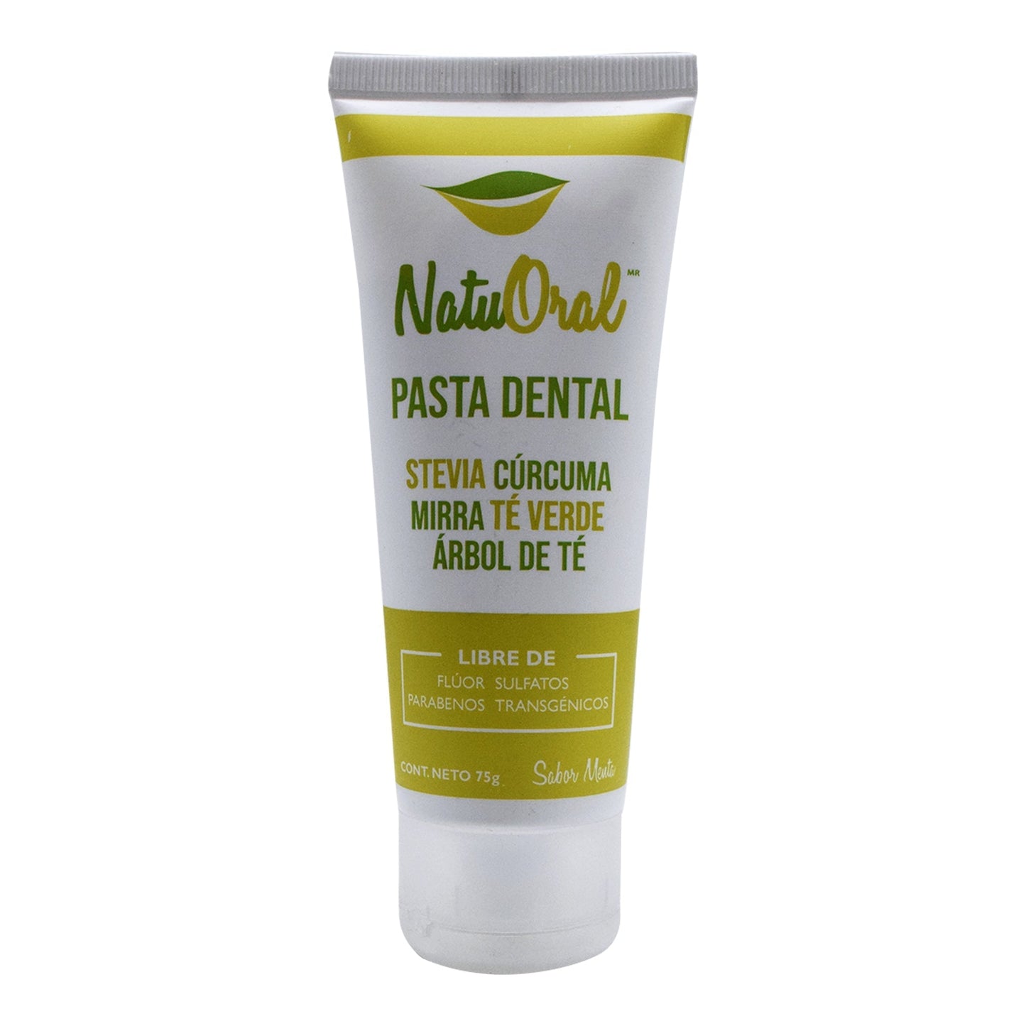 Pasta Dental Con Curcuma Y Arbol De Te 75 G (NATUORAL)