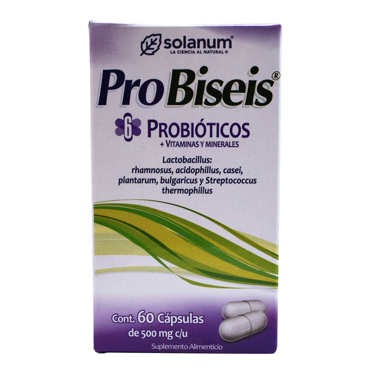 Pro Biseis Probioticos 60 Cápsulas (SOLANUM)