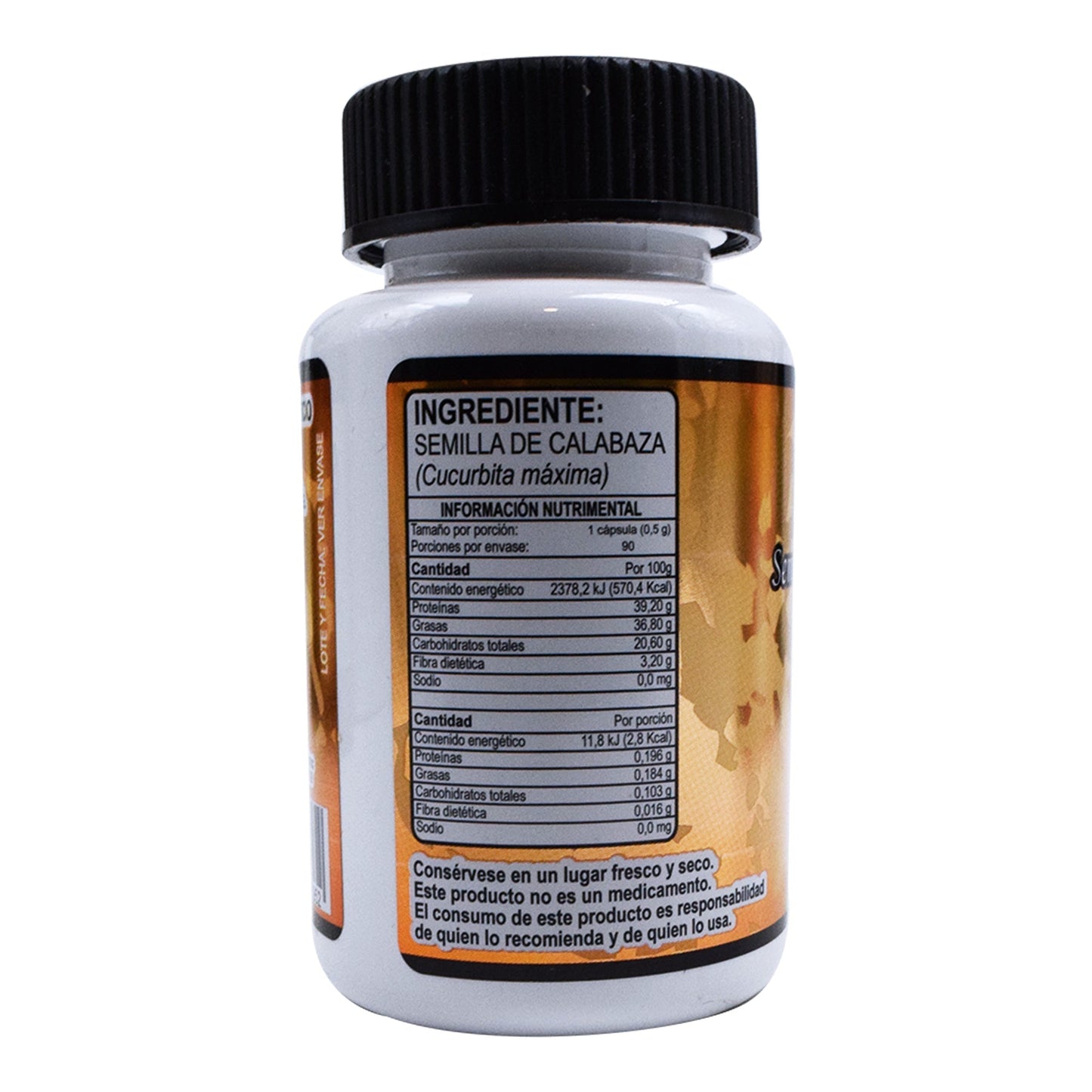 Semilla De Calabaza 90 Cápsulas (ALEXYESSY NATURAL)