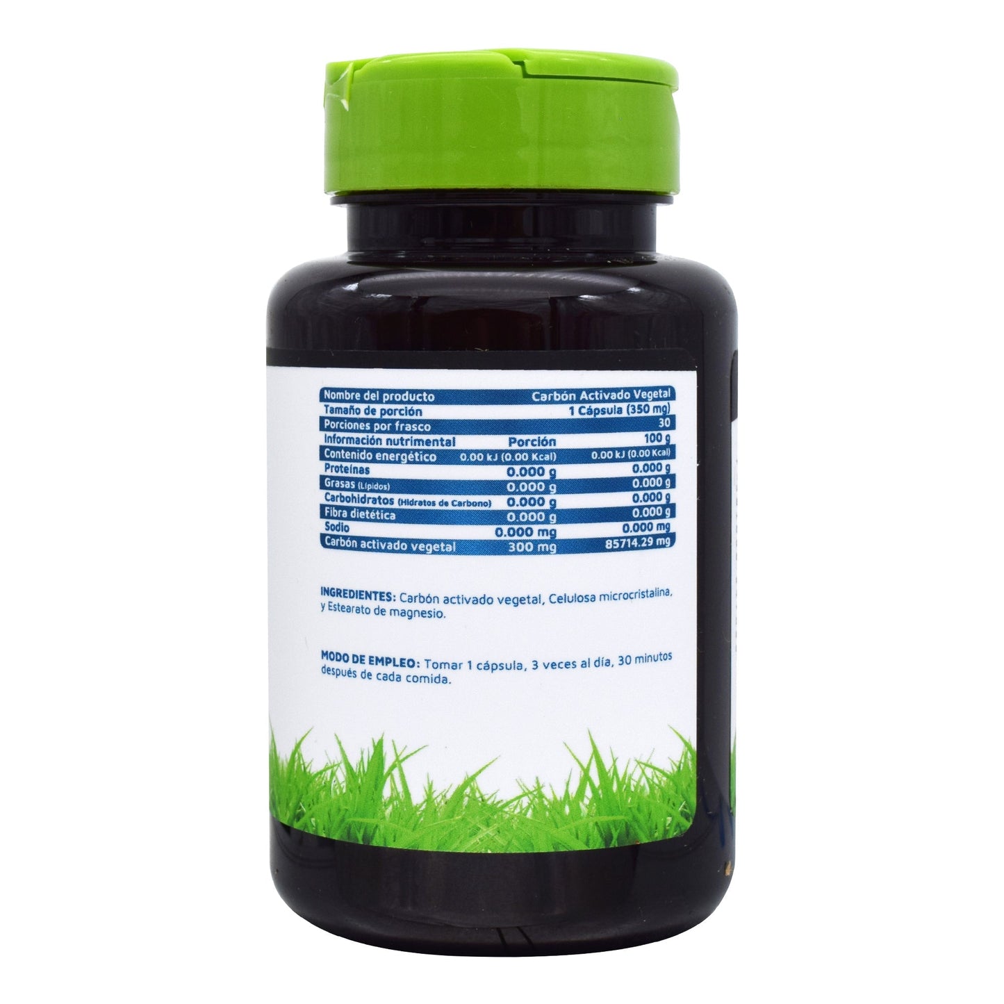 Carbon Activado Vegetal 30 Cápsulas (VIDANAT/VITAMINAS)