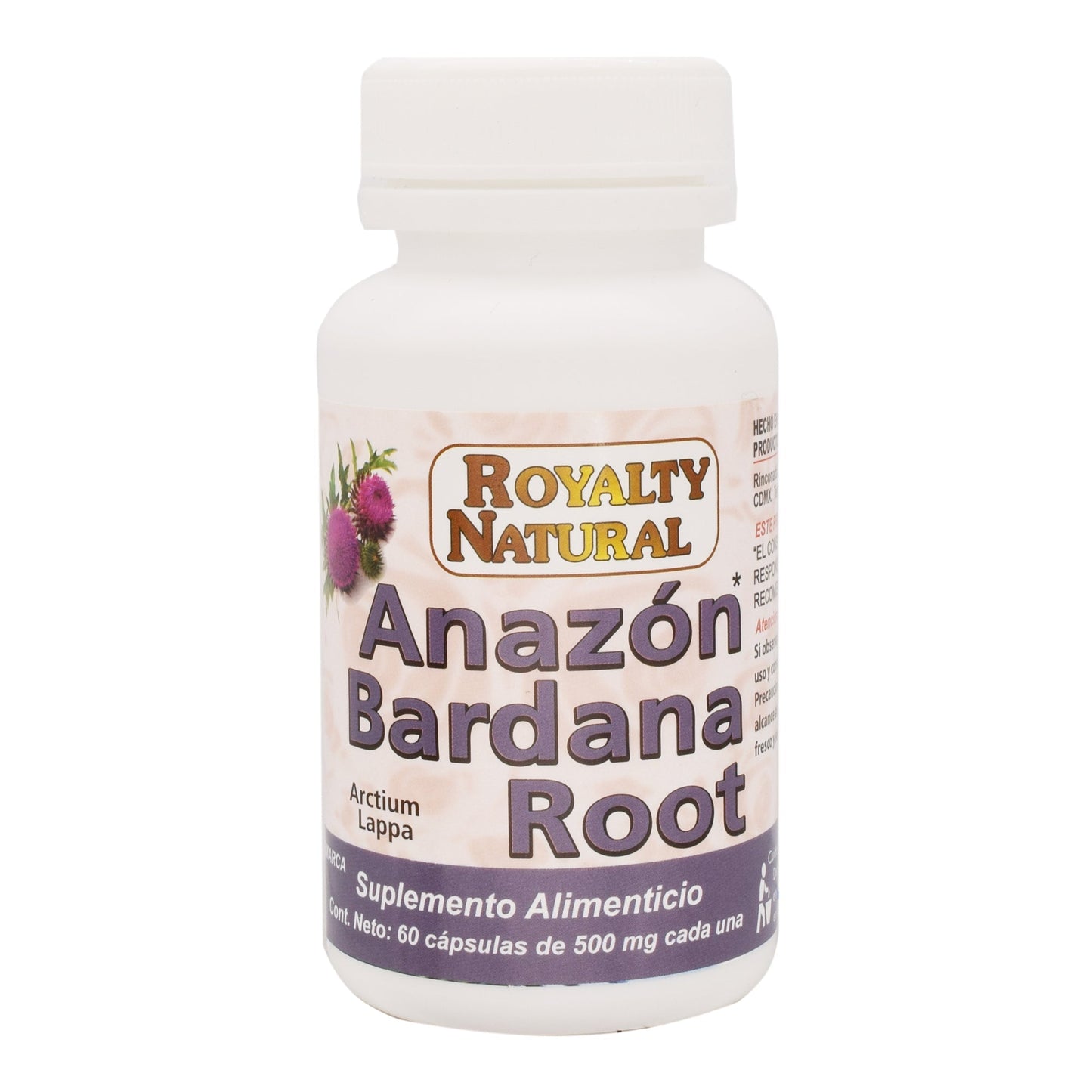 Bardana 60 Cápsulas (ROYALTY NATURAL)