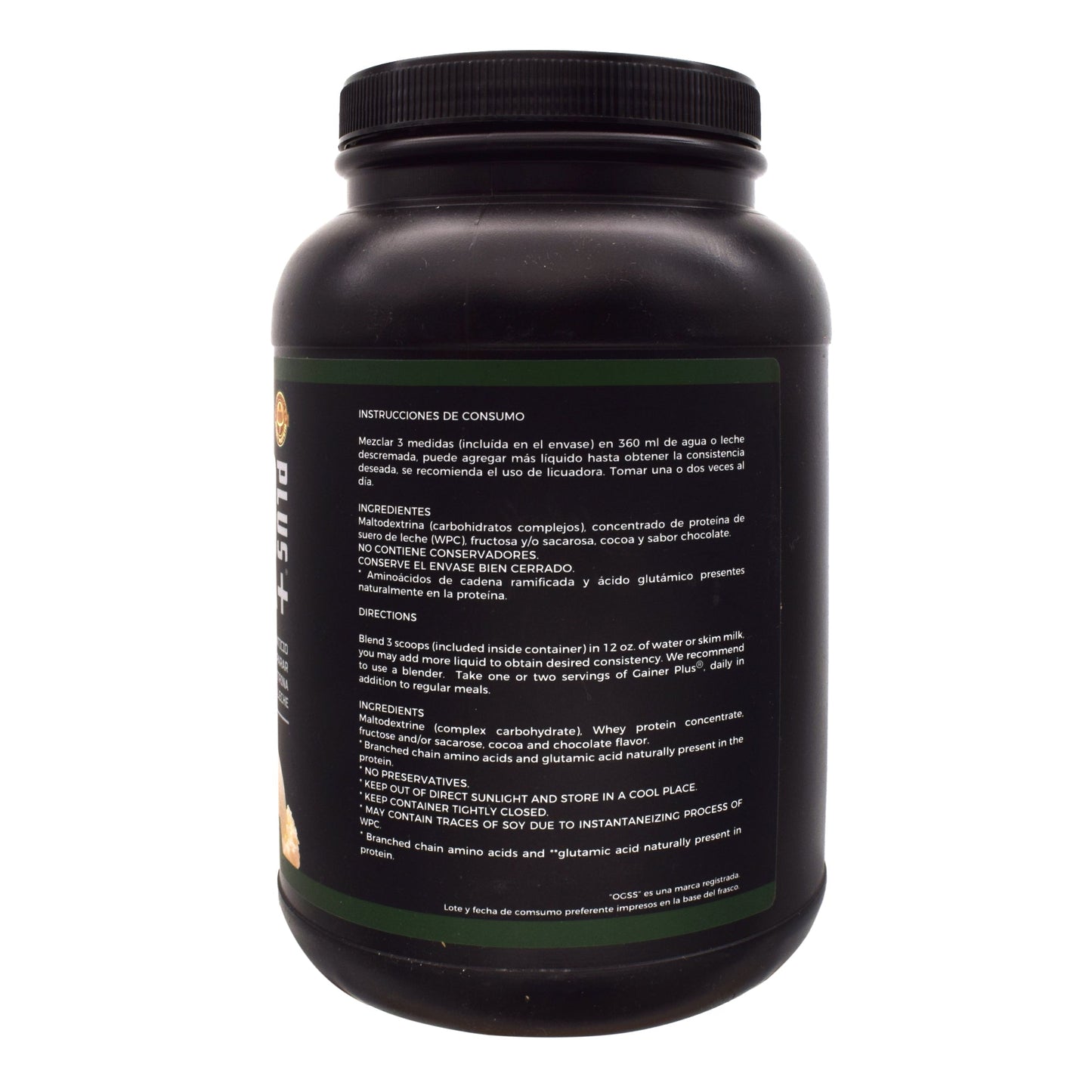 Gainers Plus Vainilla 1750 G (OGSS)