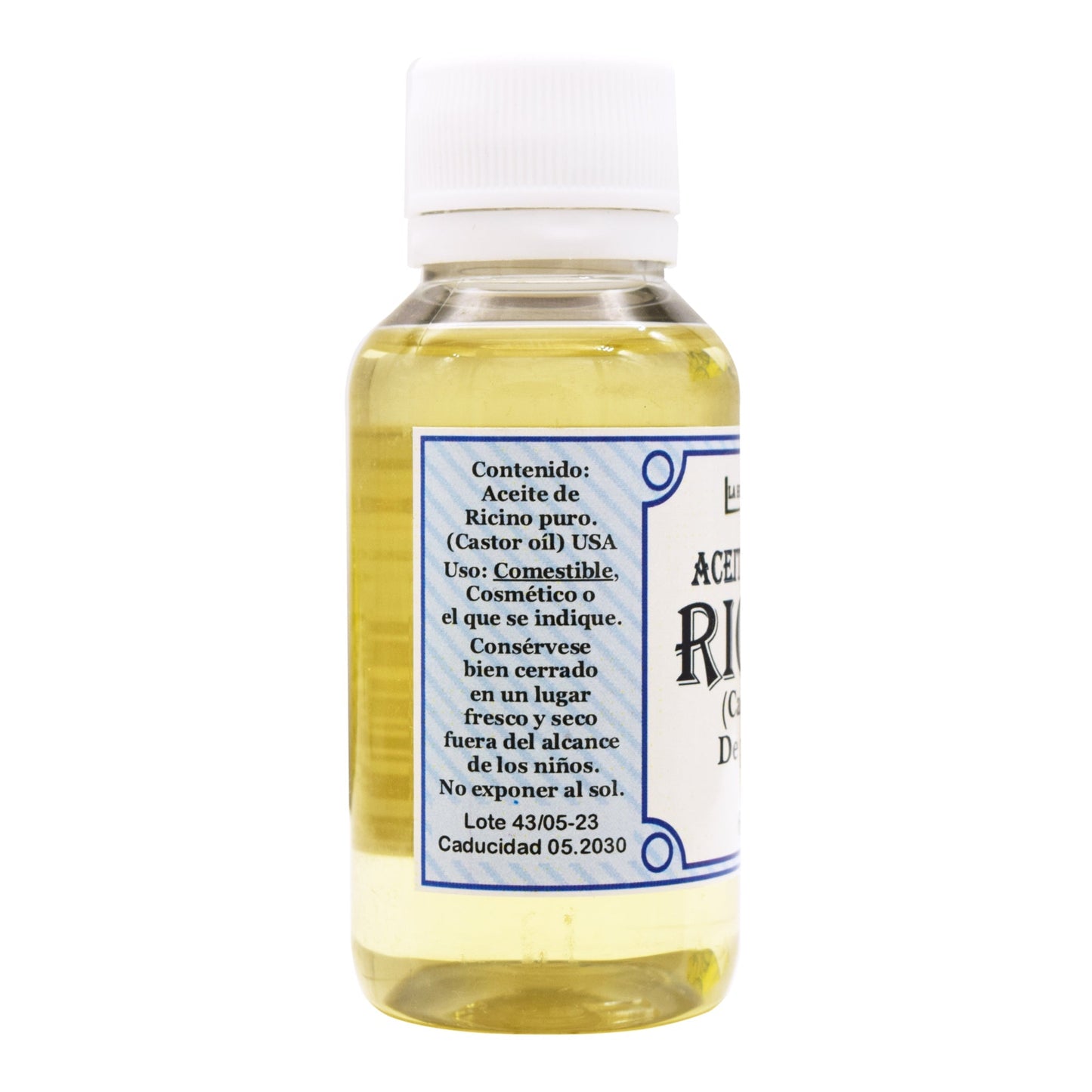 Aceite De Ricino 60 Mililitros (LA HERBONATURISTA)