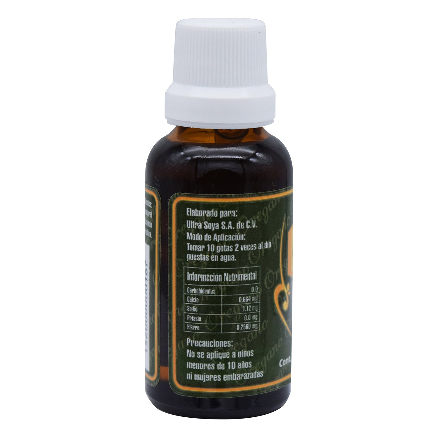 Aceite De Oregano 30 Mililitros (ULTRA SOYA)