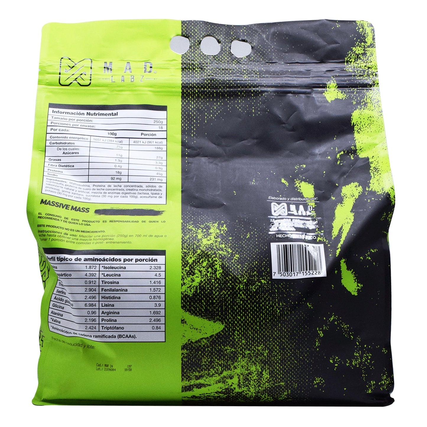 Massive Mass Chocolate 4.5 Kg (MAD LABZ)